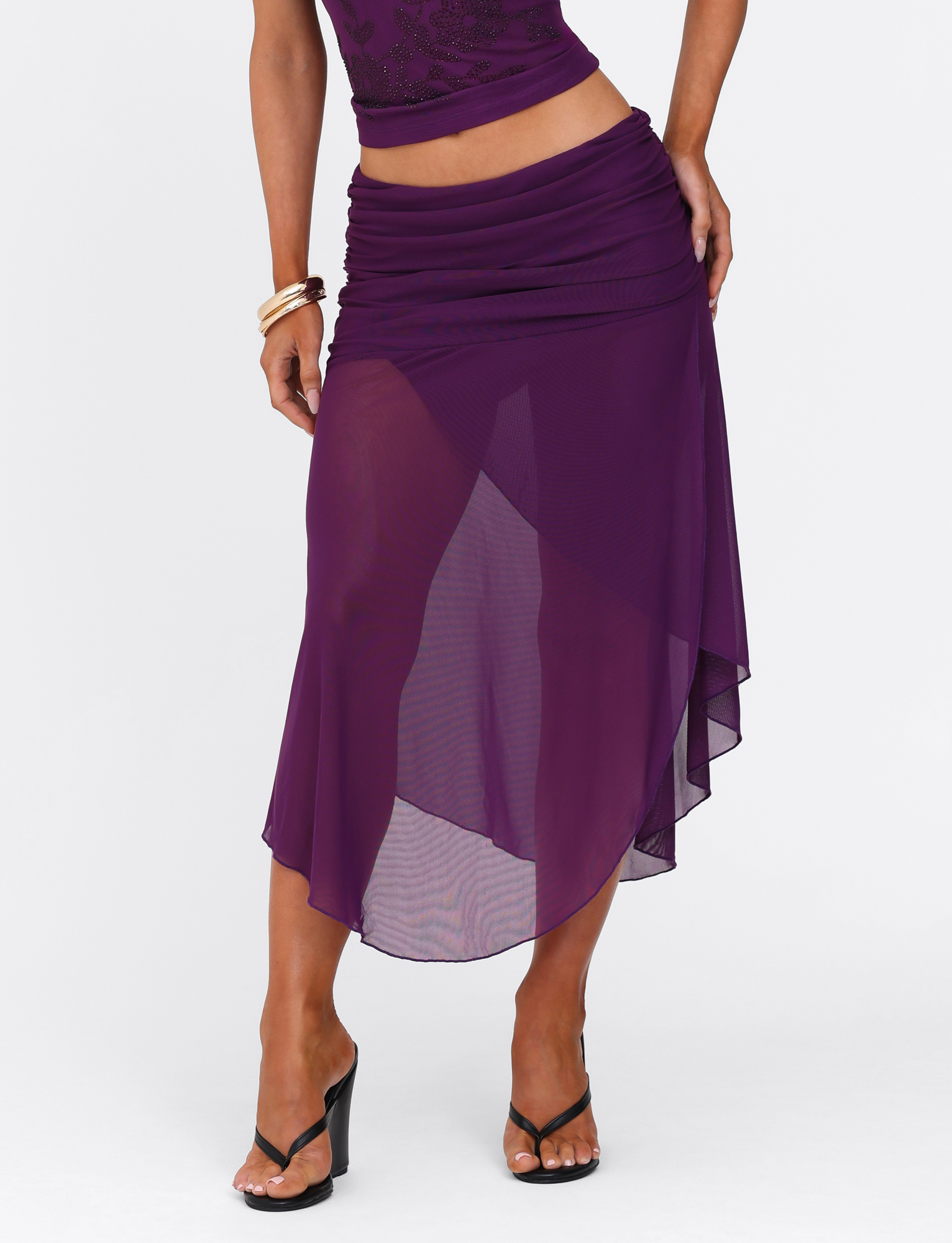 MARIANA SKIRT - PURPLE - Image 6