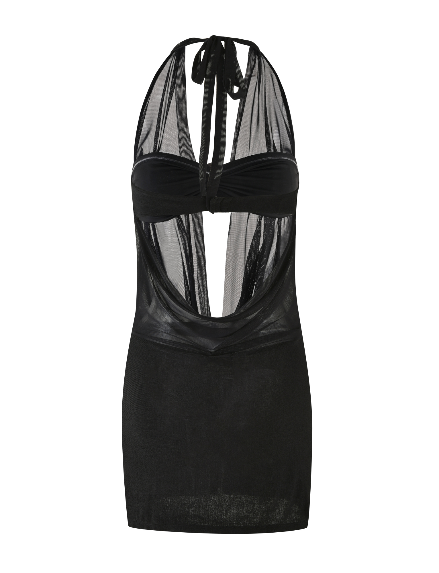 MAKENA TWO-PIECE DRESS - BLACK - Image 7