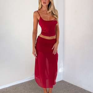 MARIANA SKIRT - RED