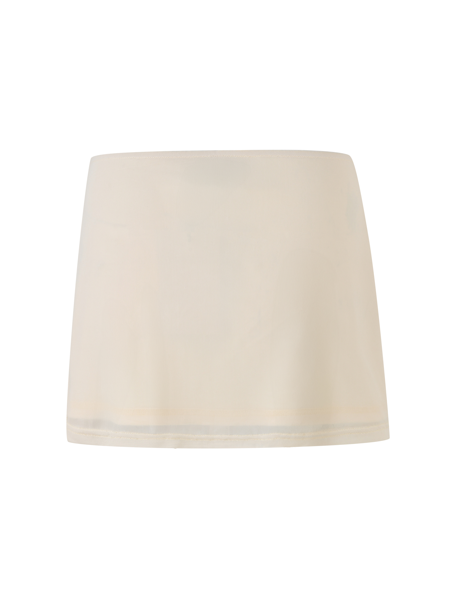 OCTAVIA MINI SKIRT - NEUTRAL : CREAM - Image 7