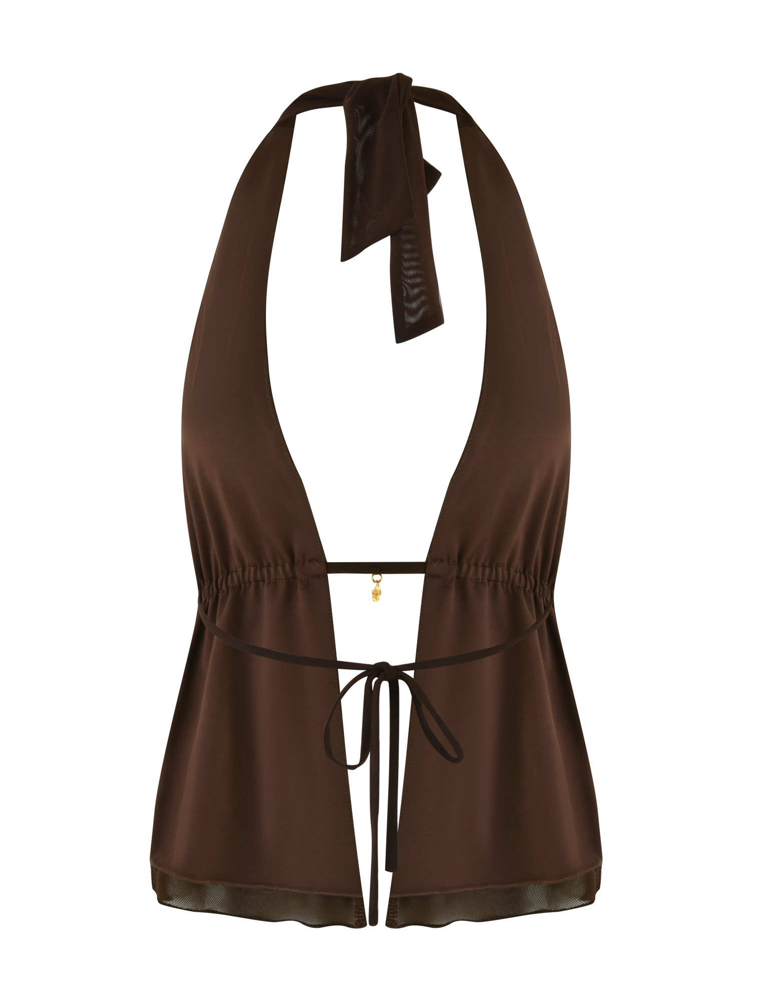 ESHA TOP - BROWN : CHOCOLATE - Image 9