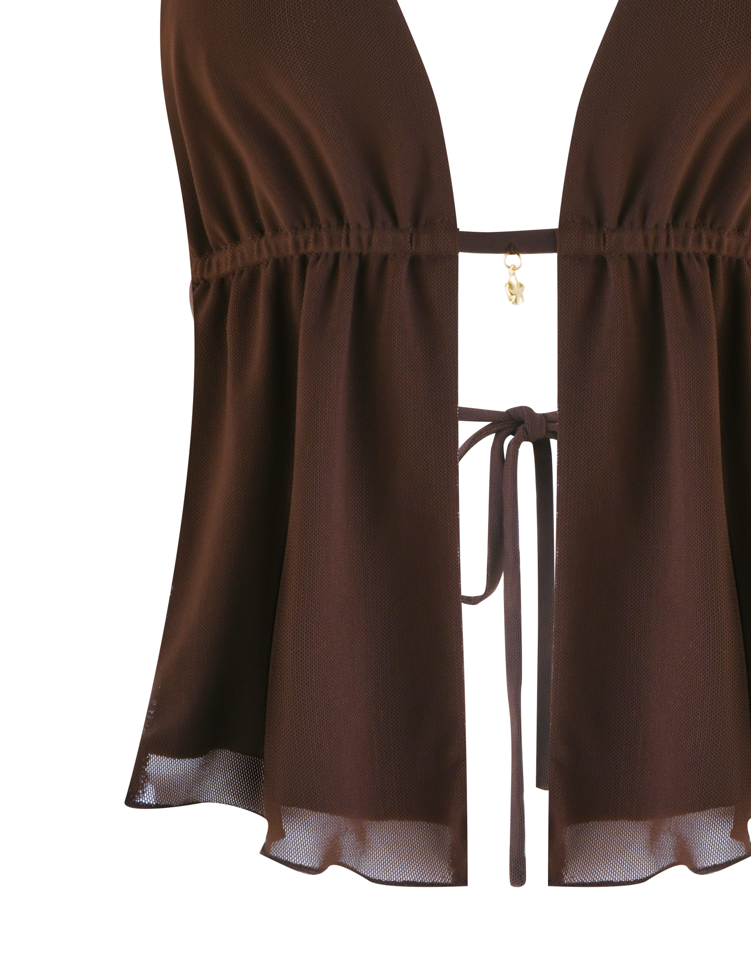 ESHA TOP - BROWN : CHOCOLATE - Image 10