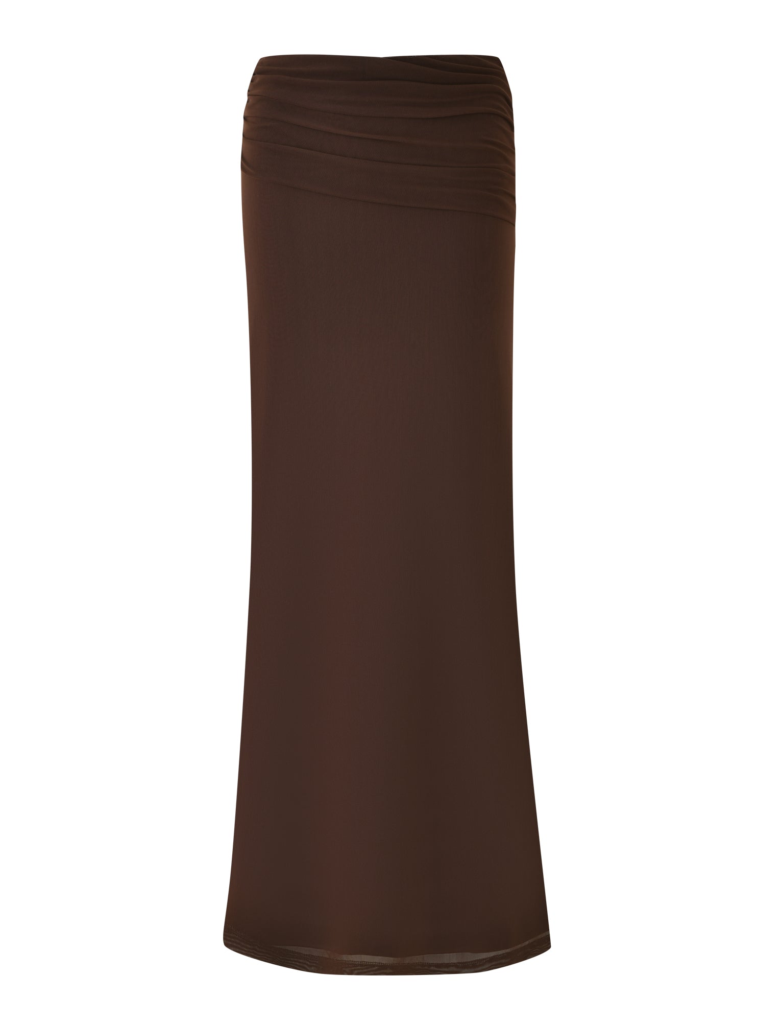 ESHA MAXI SKIRT - BROWN : CHOCOLATE - Image 6