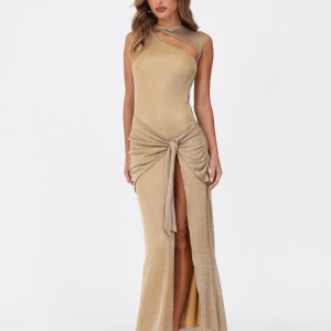 AZELMA MAXI DRESS - GOLD
