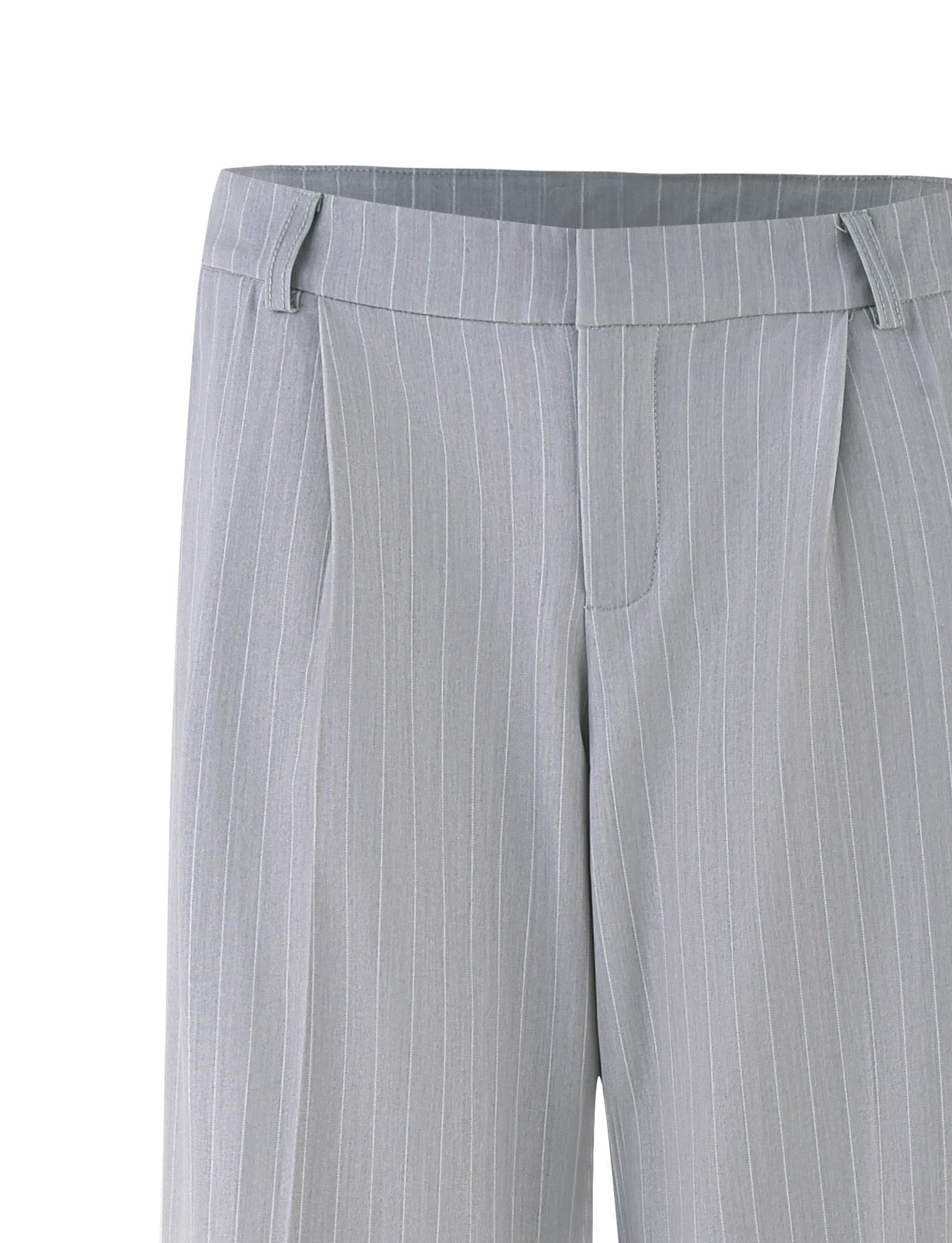AMBERLY SUIT PANT - GREY : PINSTRIPE : GREY PINSTRIPE - Image 9