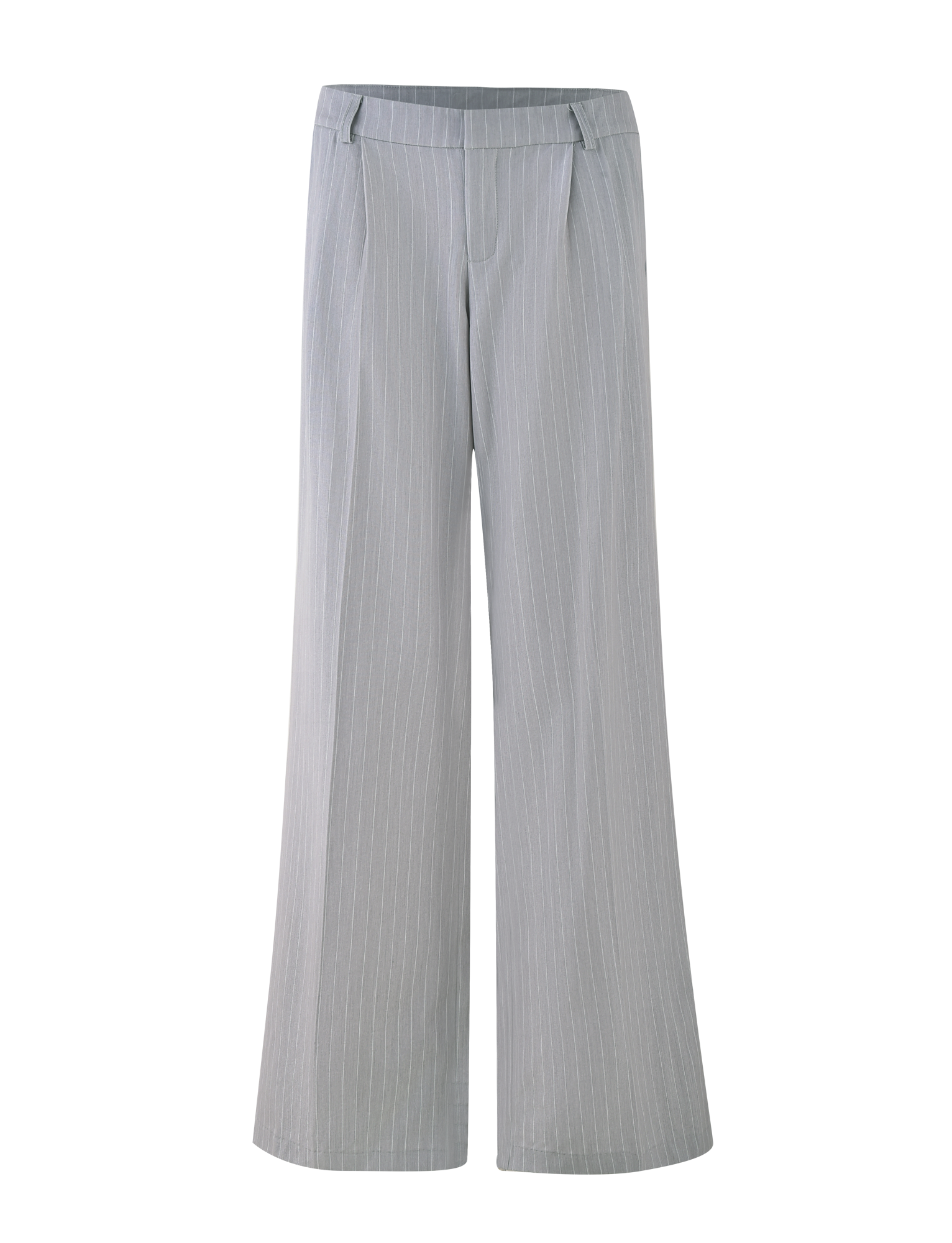 AMBERLY SUIT PANT - GREY : PINSTRIPE : GREY PINSTRIPE - Image 7