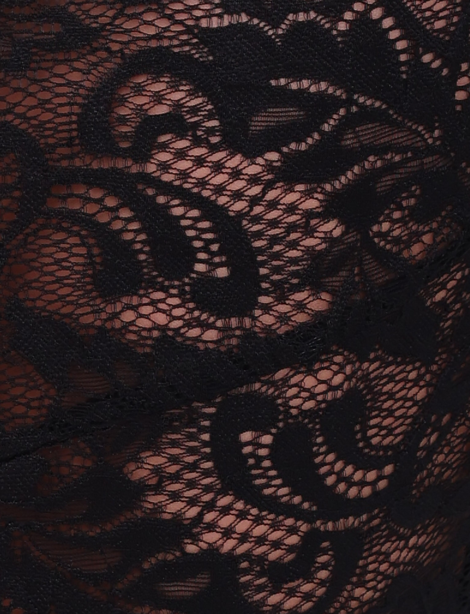 SIYA MIDI SKIRT - BLACK : LACE : BLACK LACE - Image 10