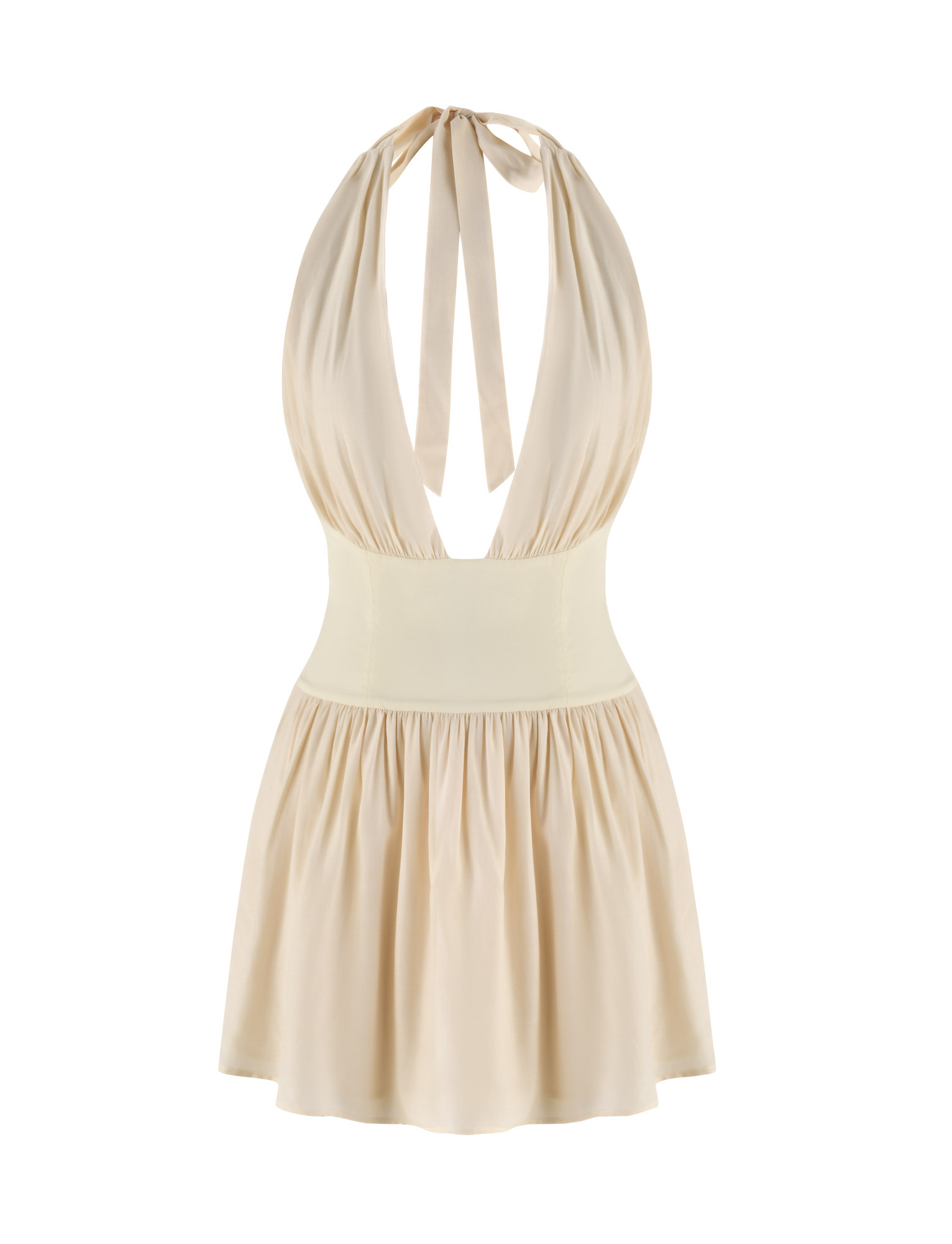 CALISTA MINI DRESS - YELLOW : BUTTER - Image 8