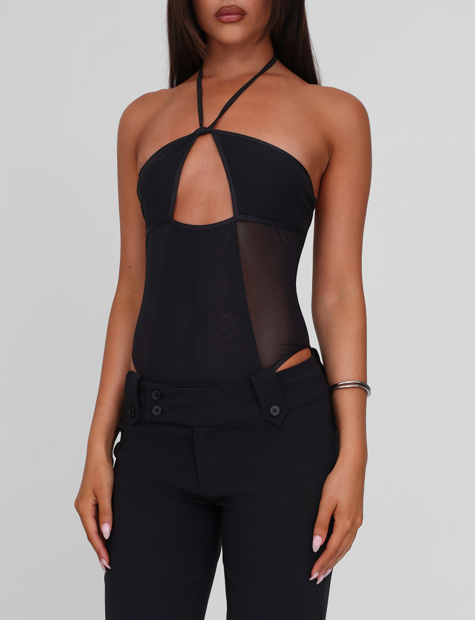 MELANIA BODYSUIT - BLACK - Image 4