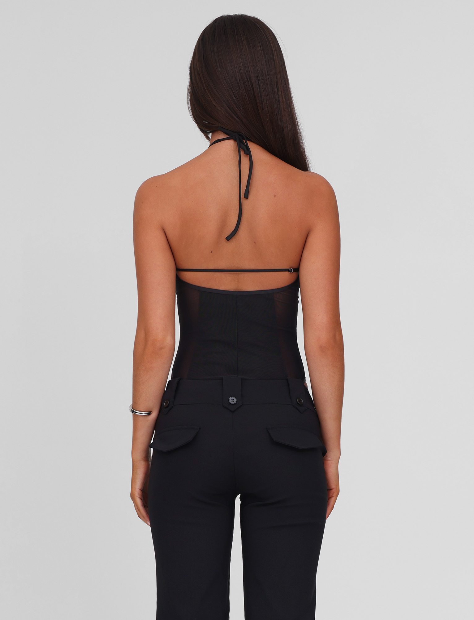 MELANIA BODYSUIT - BLACK - Image 6