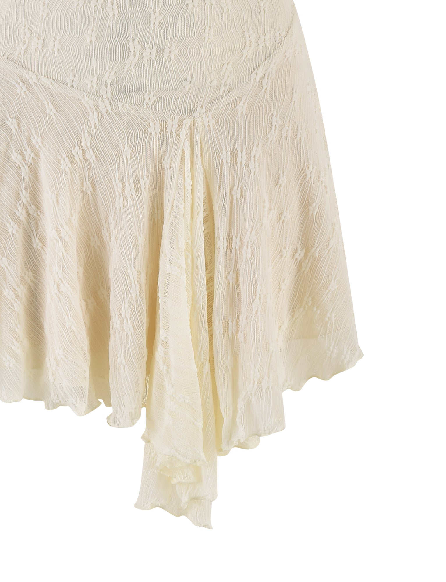 FIORELLA MINI DRESS - WHITE : LACE : CREAM - Image 10
