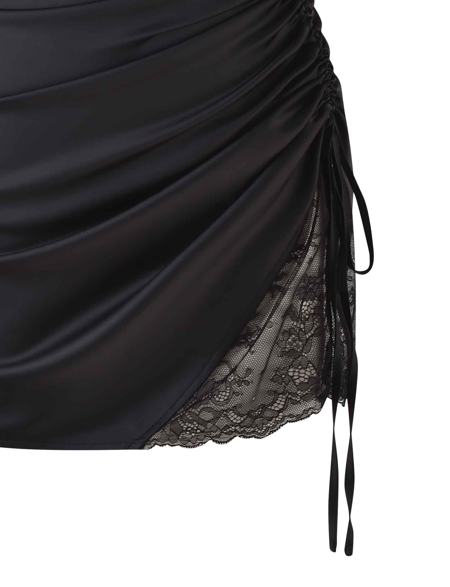 BEXLEY MINI DRESS - BLACK - Image 9