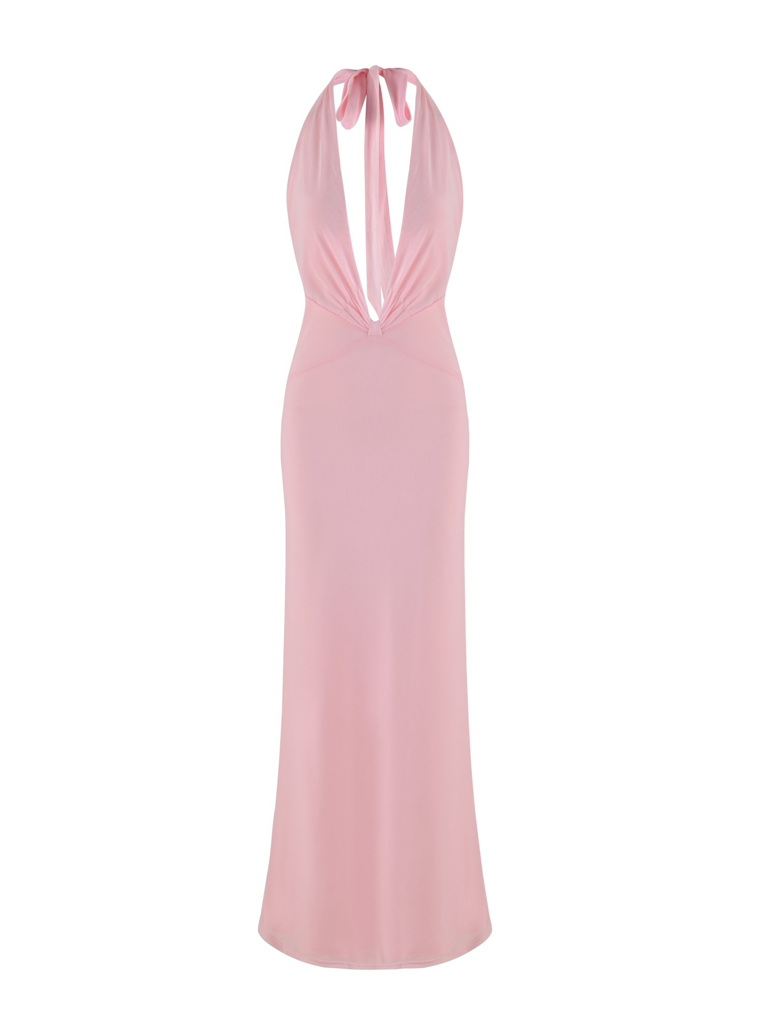 CRESSIDA MAXI DRESS - PINK : BABY PINK - Image 6