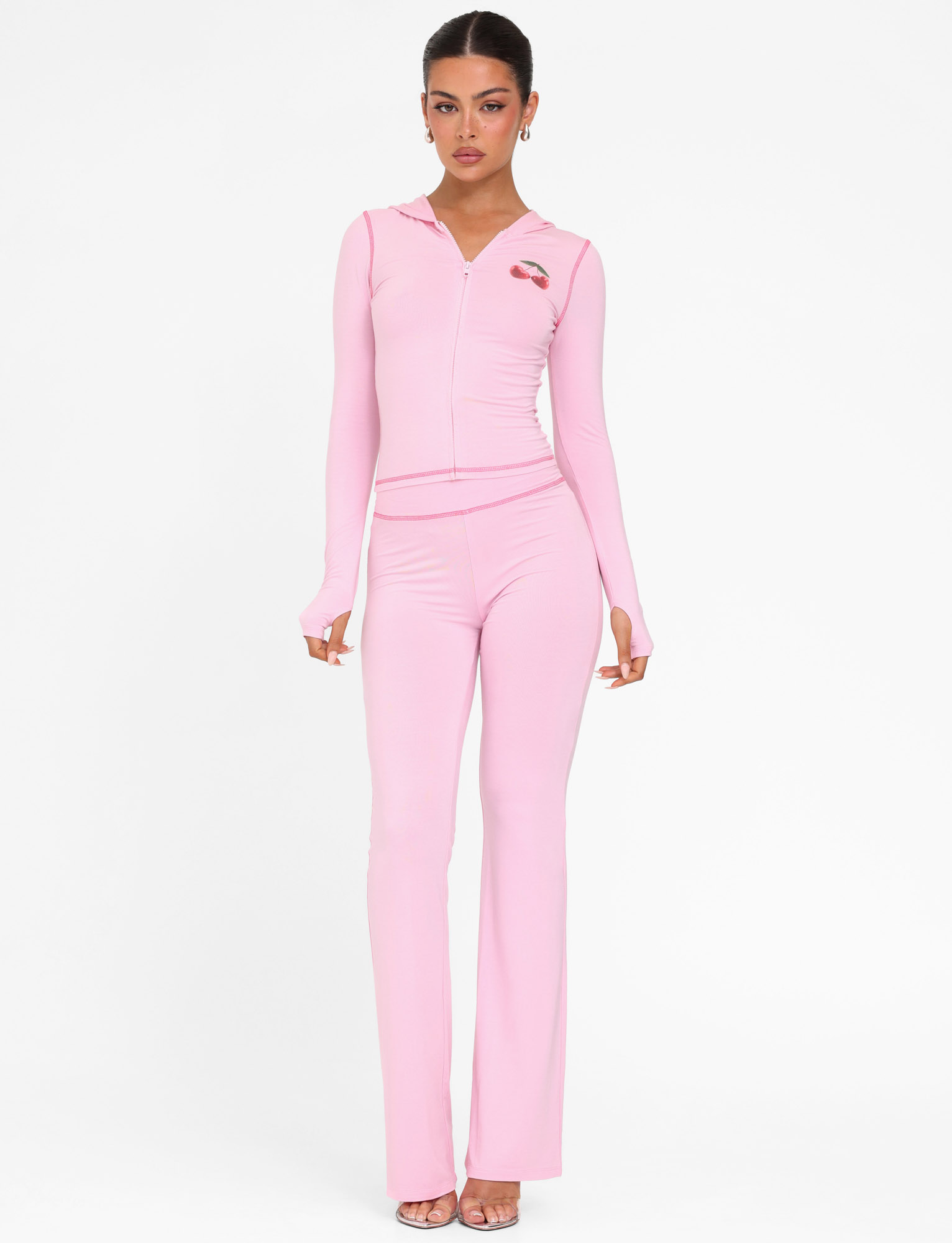 BLAYZE HOODIE - PINK : SOFT PINK - Image 2