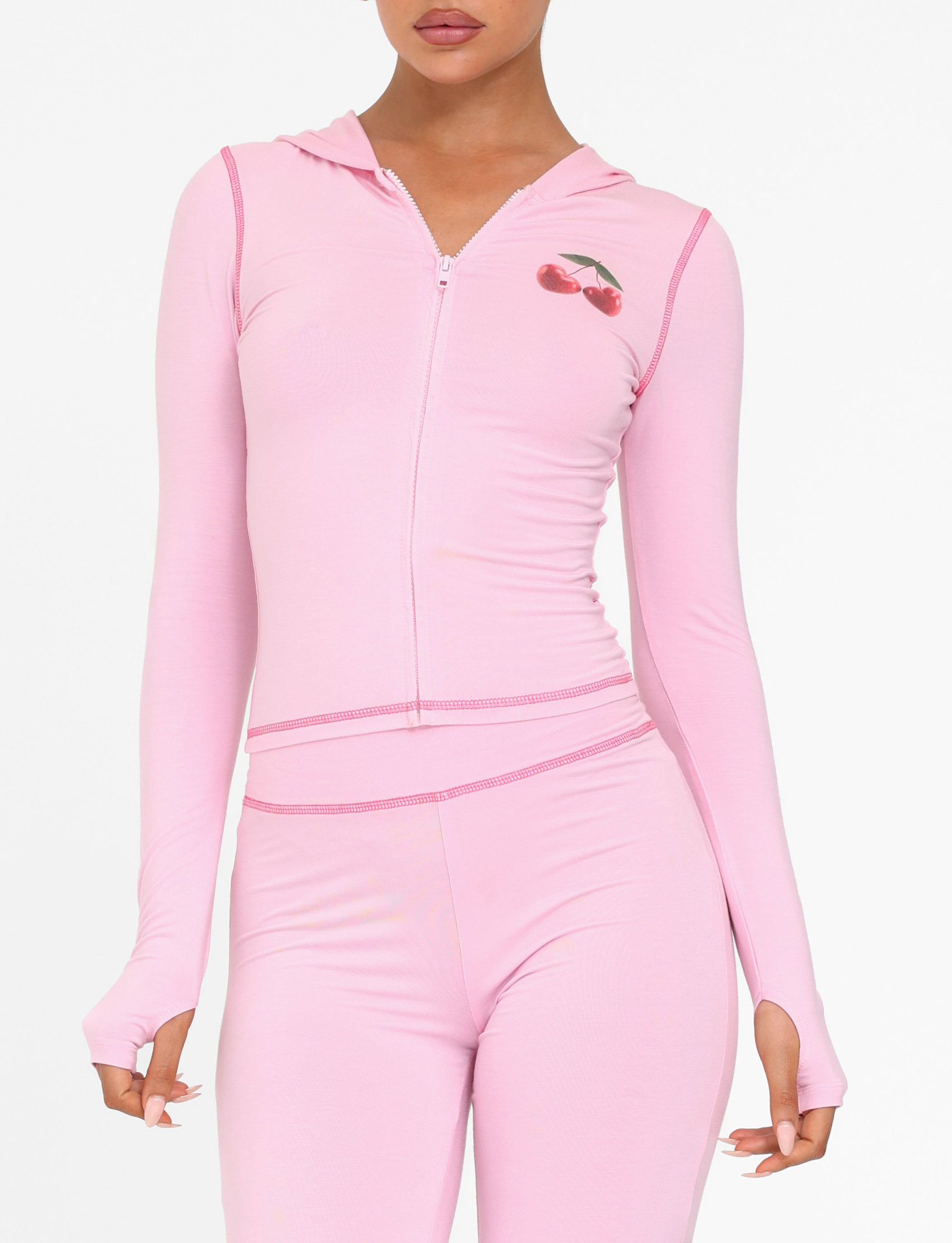 BLAYZE HOODIE - PINK : SOFT PINK - Image 3