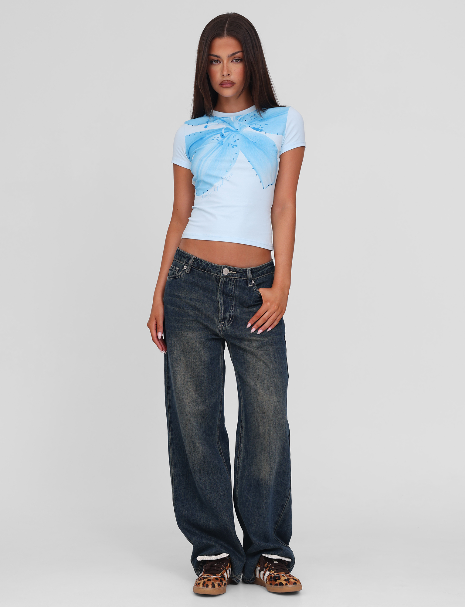 SAPHIRA TEE - BLUE - Image 5