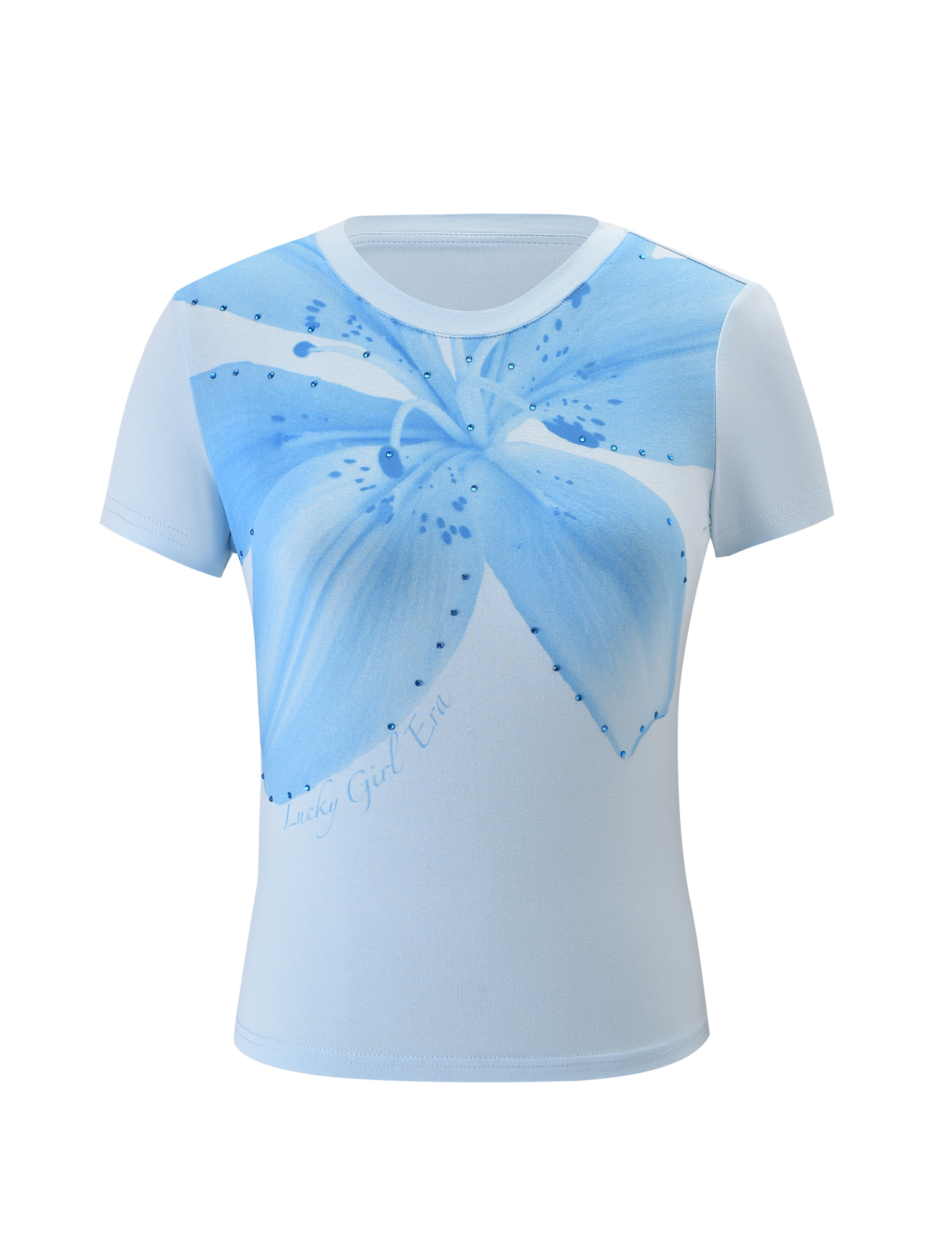 SAPHIRA TEE - BLUE - Image 7