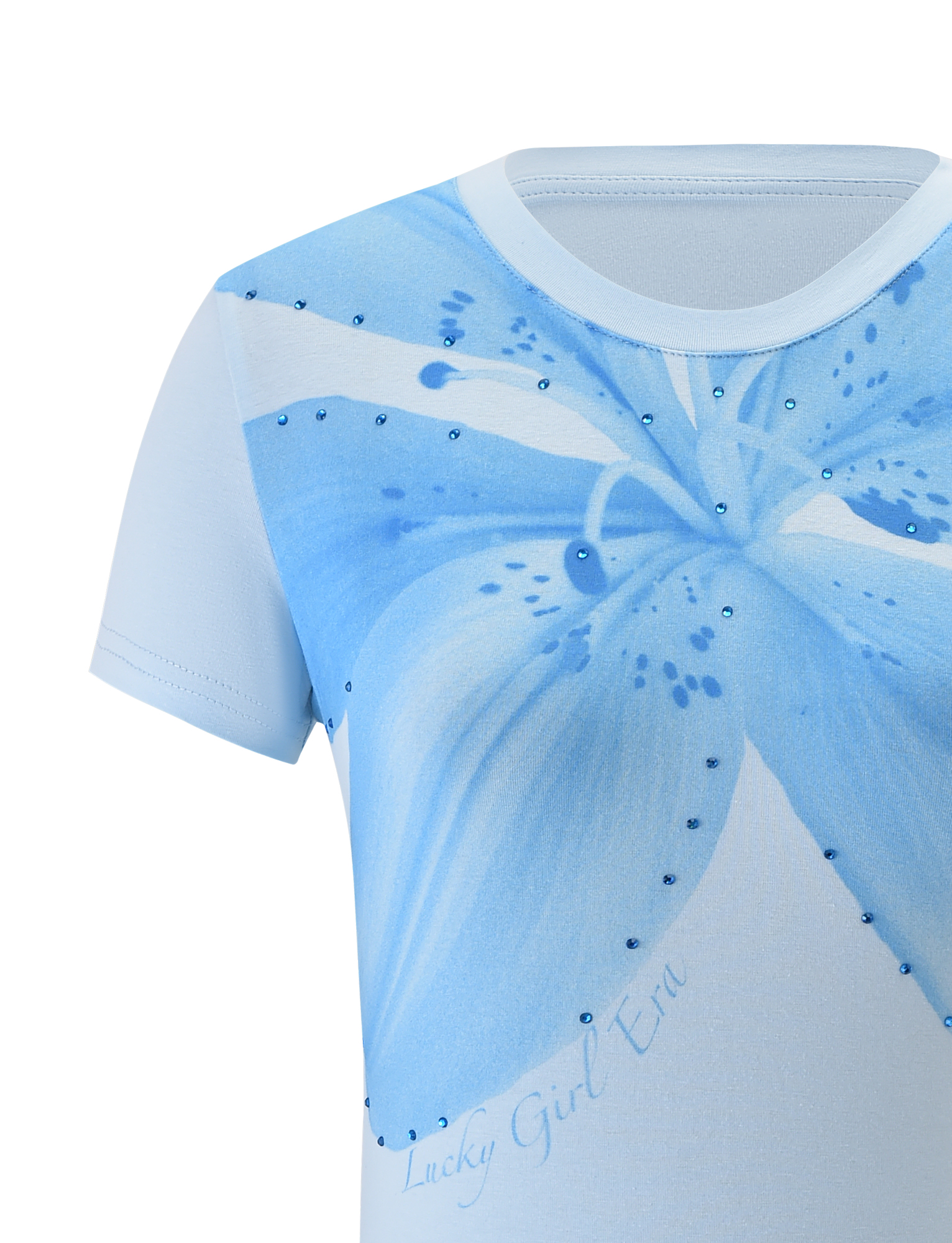 SAPHIRA TEE - BLUE - Image 9