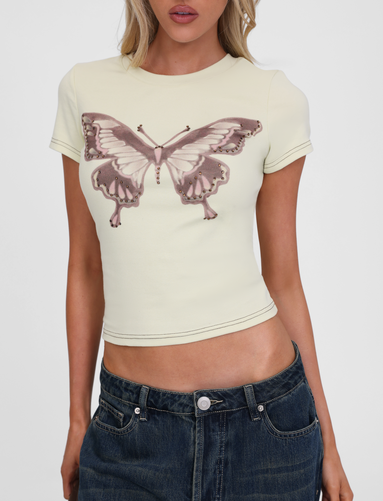 SAPHIRA TEE - BUTTERSCOTCH - Image 7
