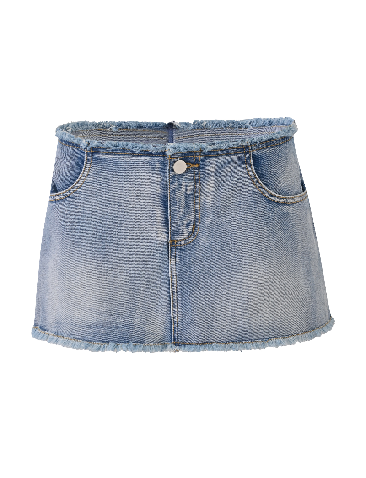 OPHELIE SKORT - DENIM - Image 5
