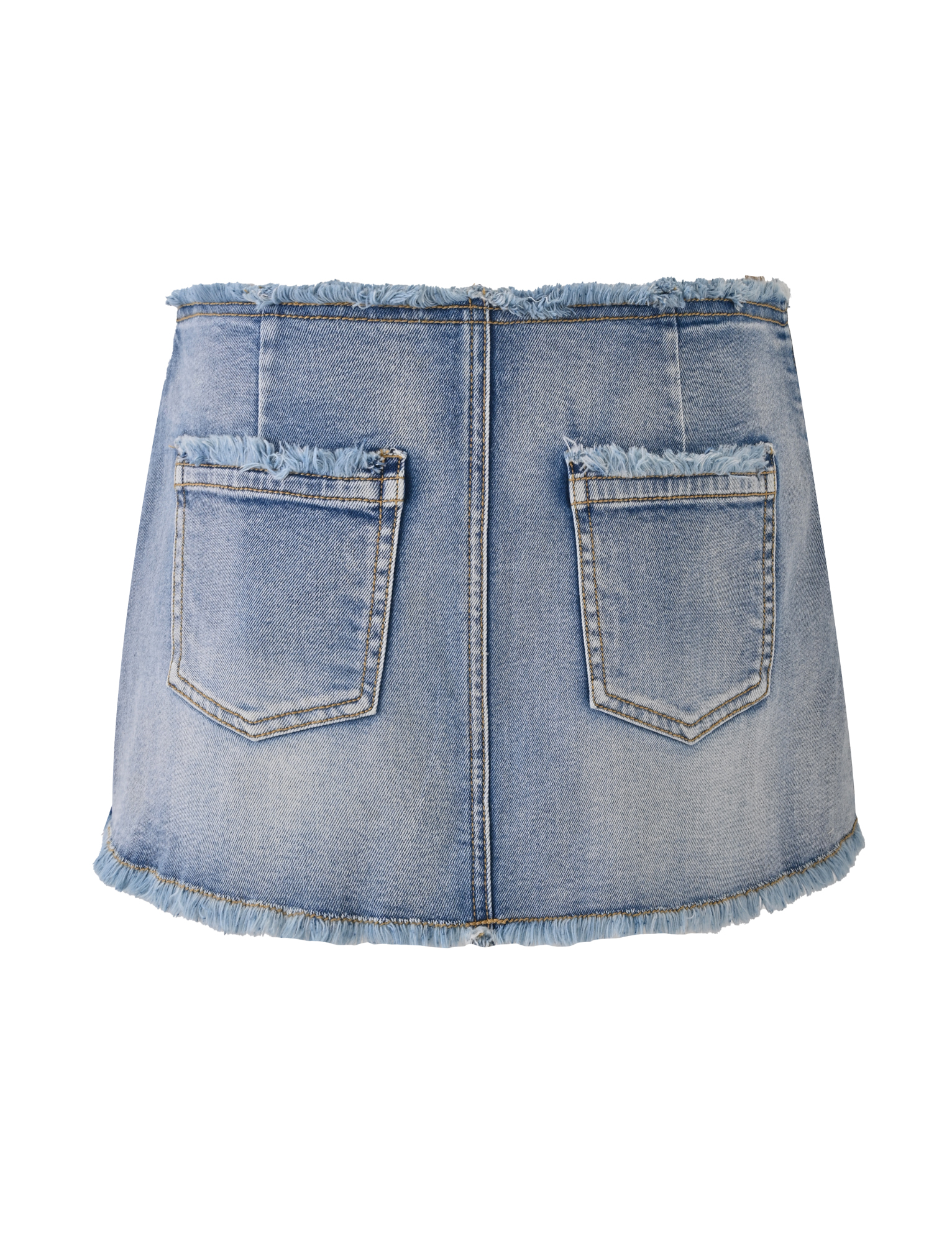 OPHELIE SKORT - DENIM - Image 6
