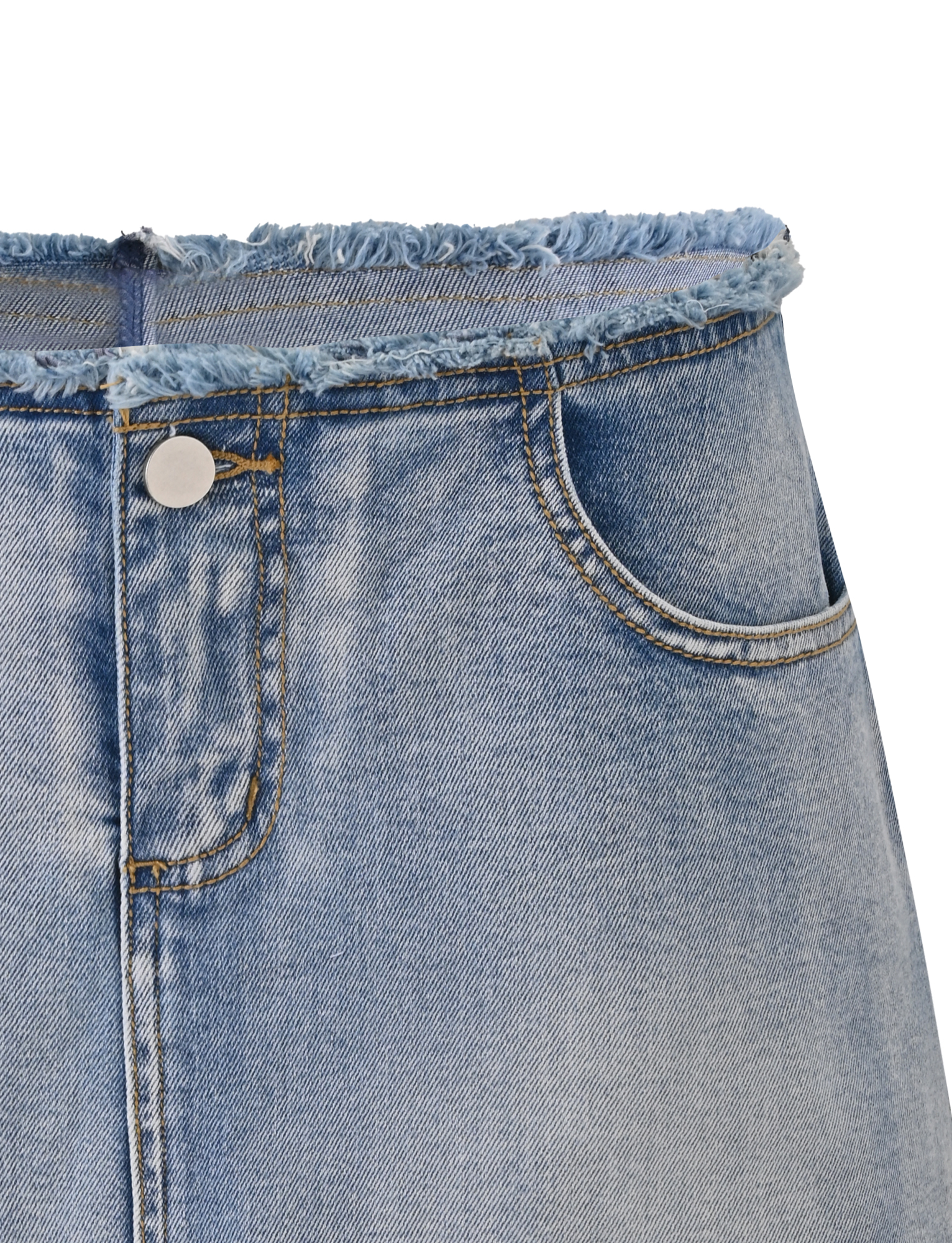 OPHELIE SKORT - DENIM - Image 7
