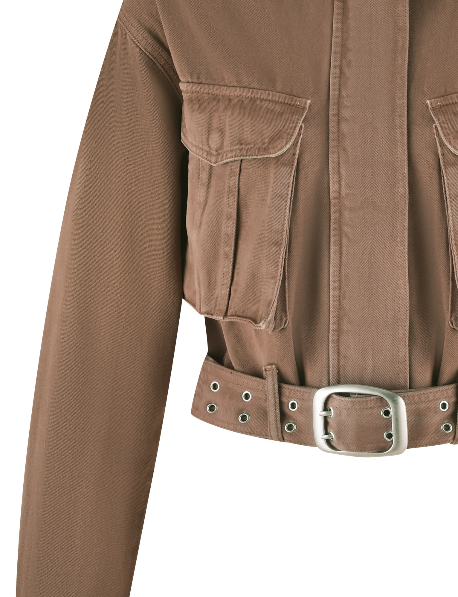 ZELIE JACKET - NEUTRAL : SANDBLAST : WASHED TAN - Image 7