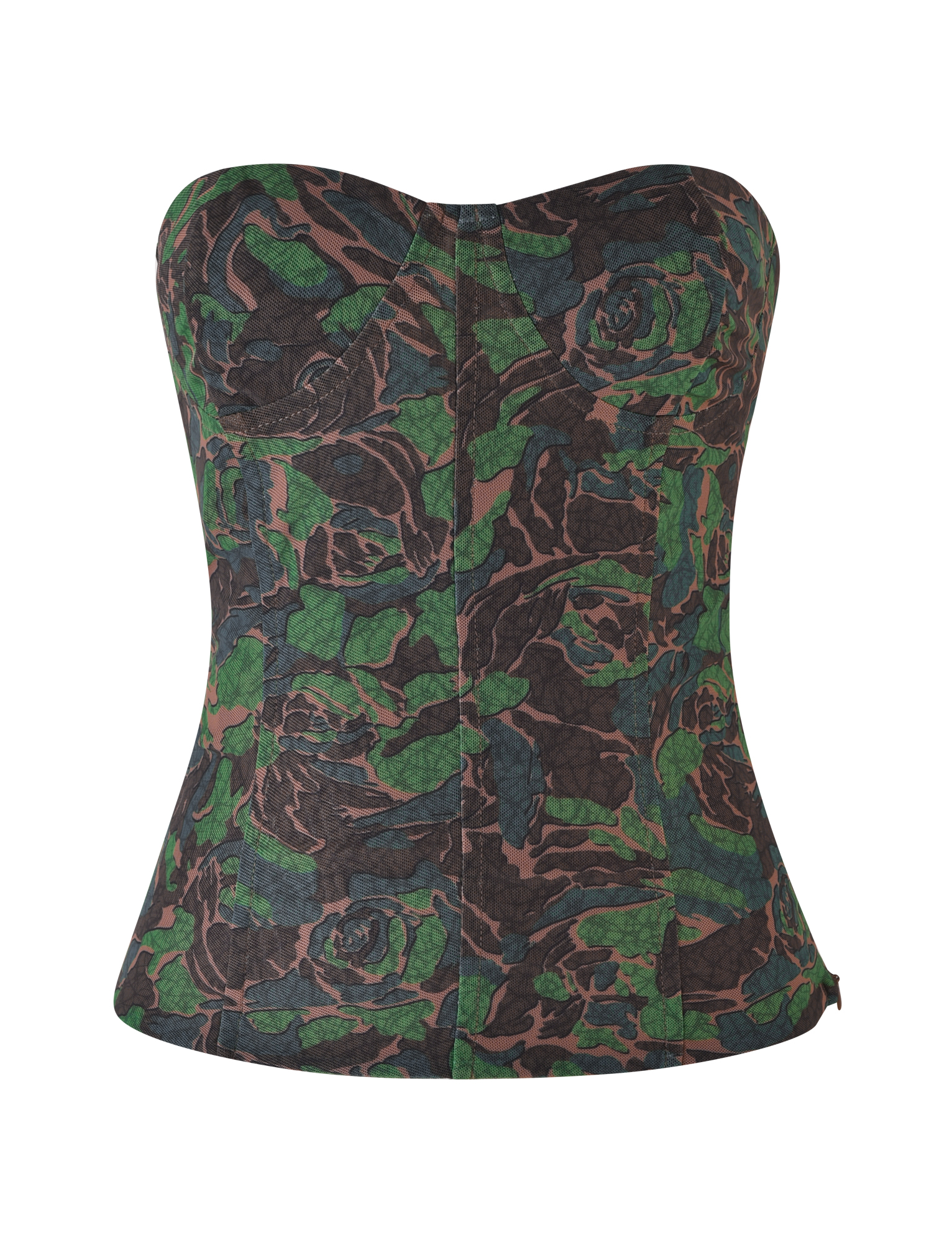 DULCE CORSET - GREEN : CAMO - Image 8