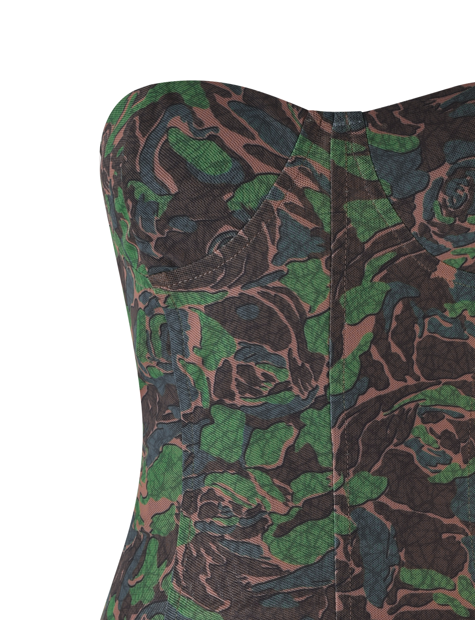 DULCE CORSET - GREEN : CAMO - Image 10