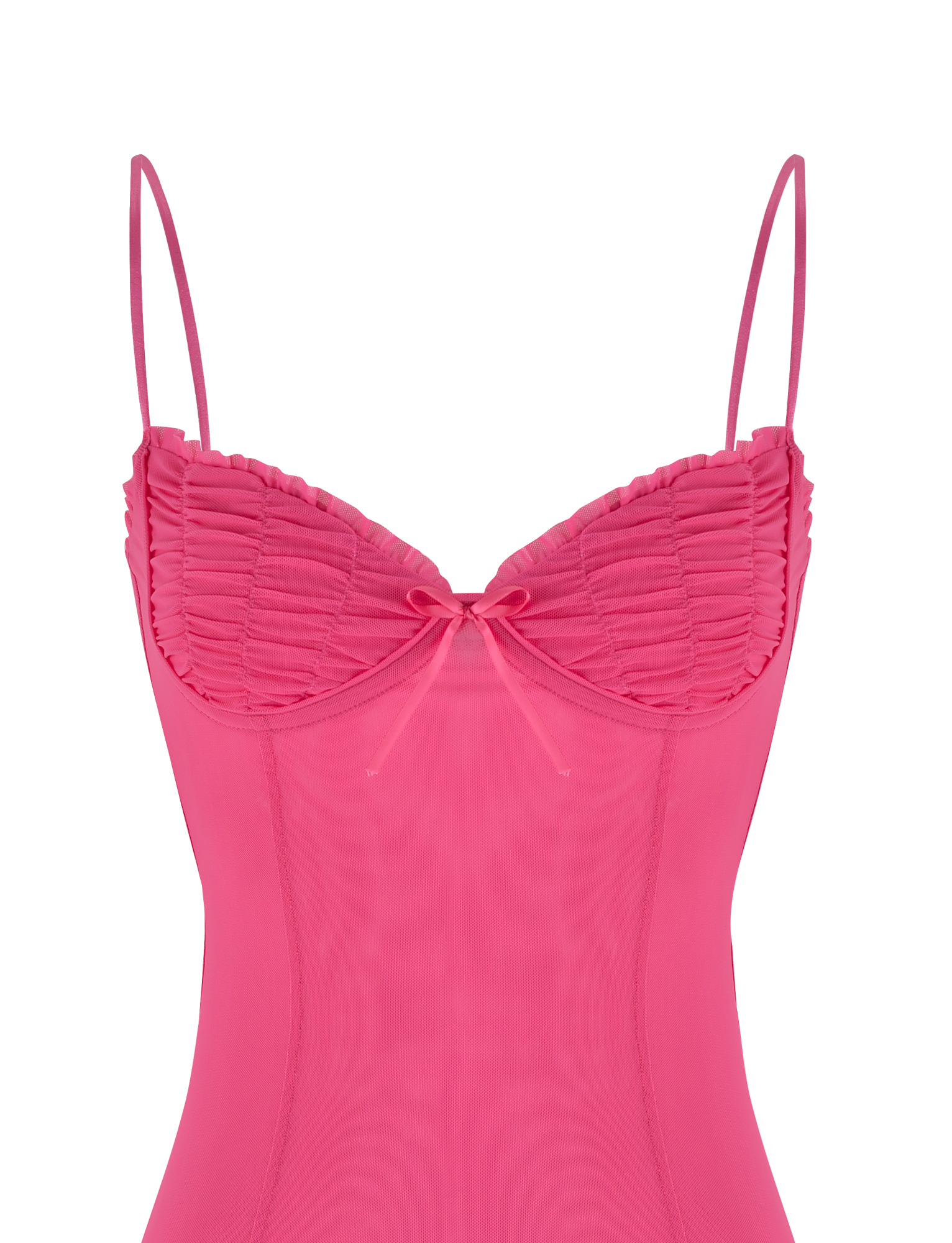 KAIRI MINI DRESS - PINK : FUSCHIA - Image 9