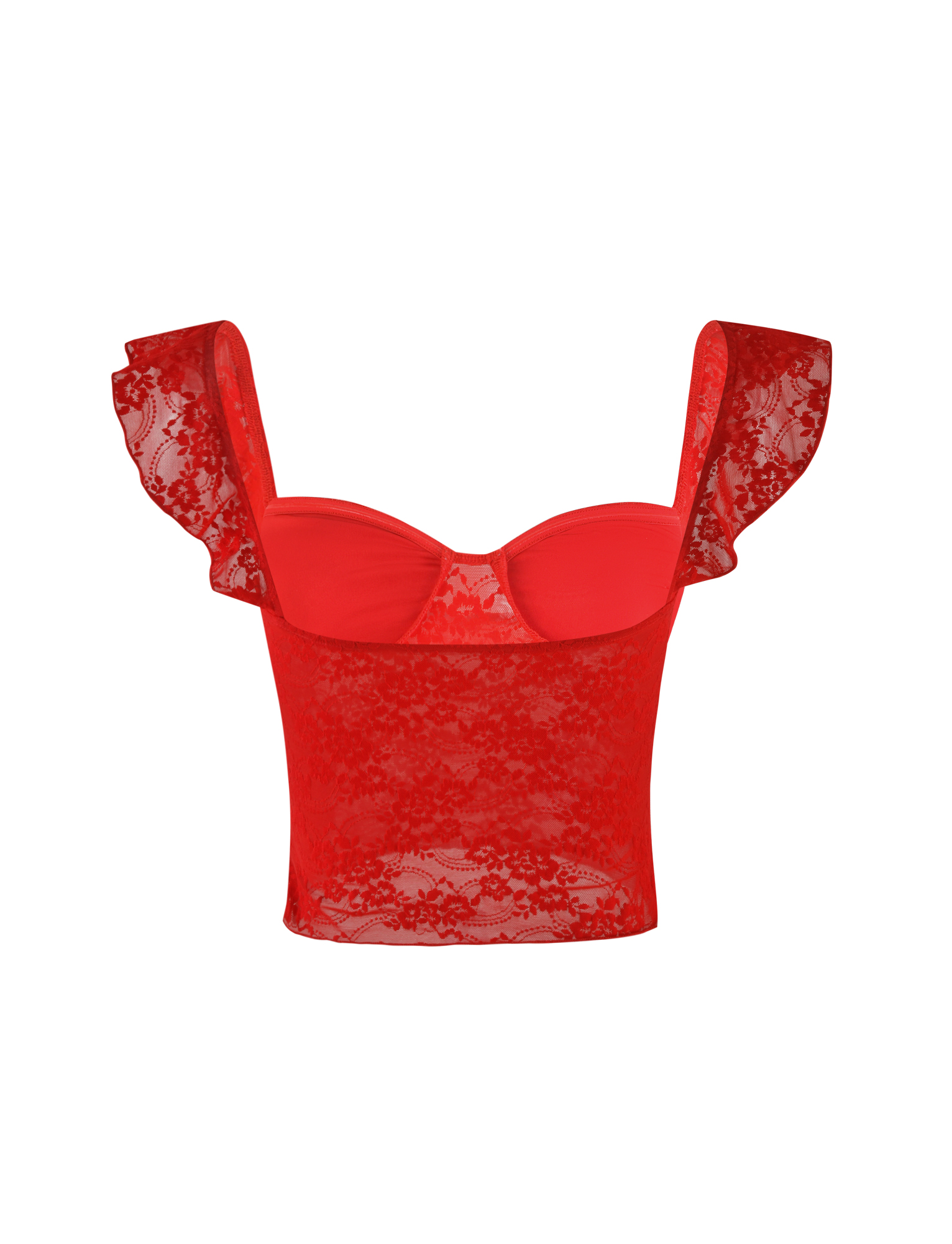 LORNA TOP - RED - Image 3