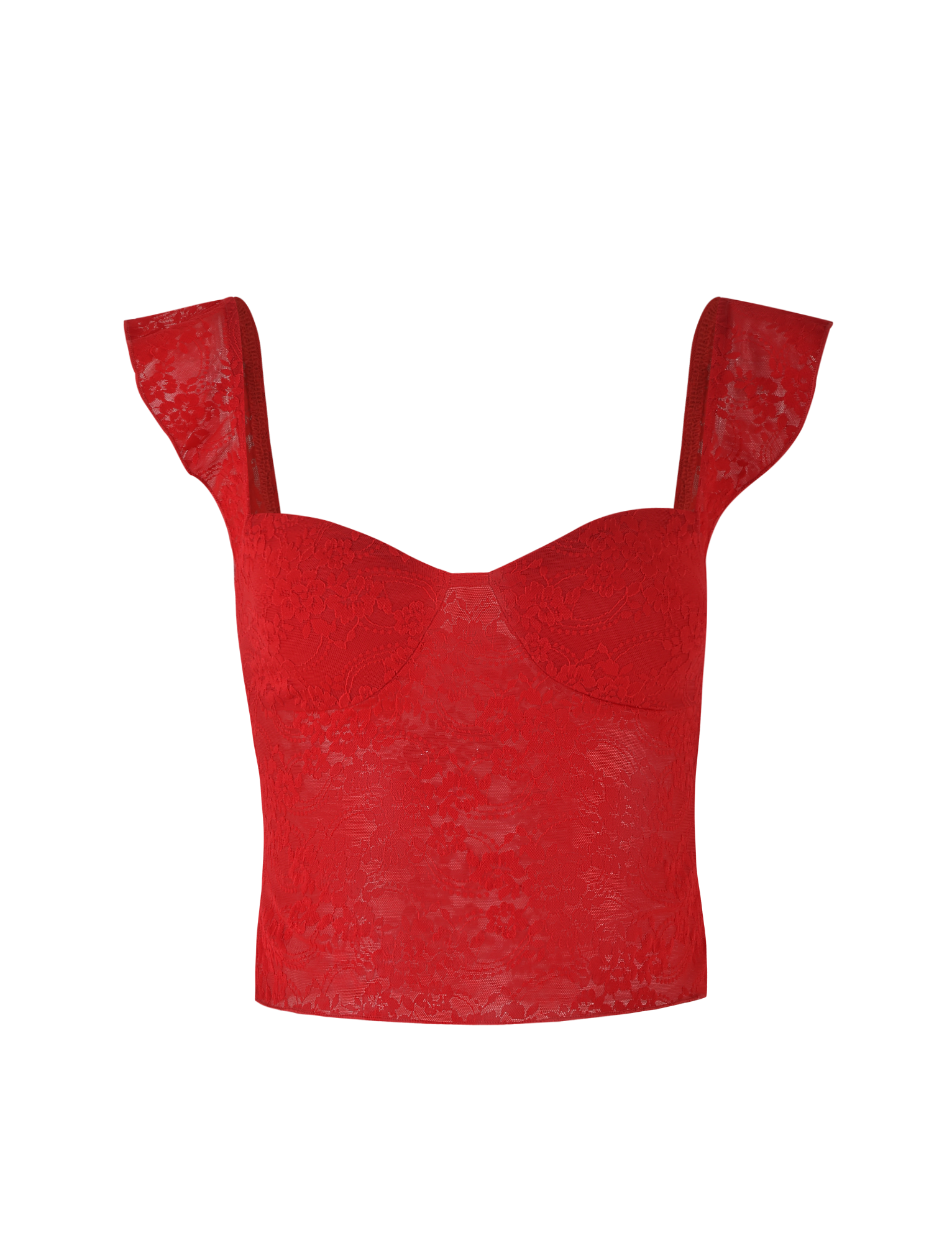 LORNA TOP - RED - Image 5