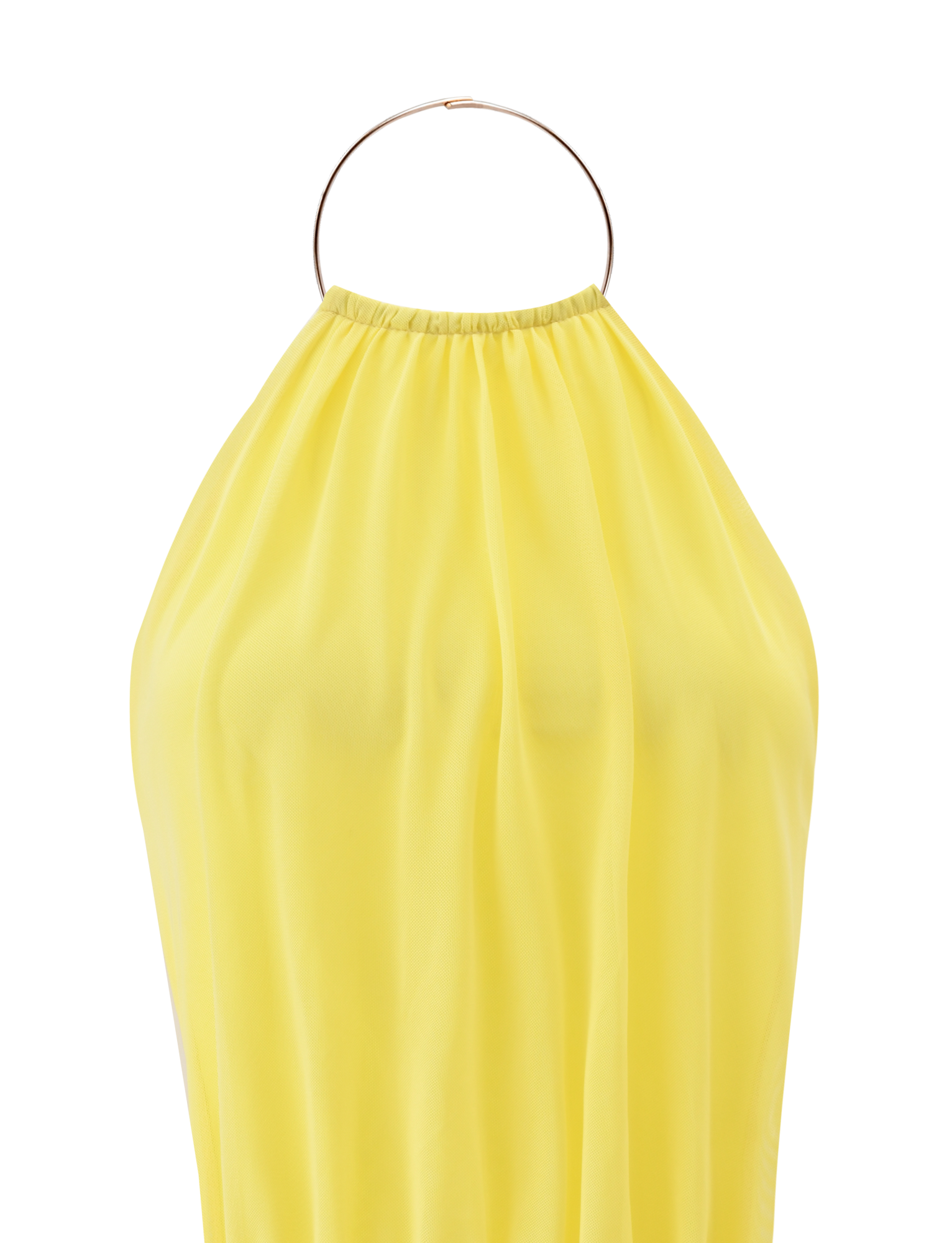 EVANNA MINI DRESS - YELLOW - Image 10
