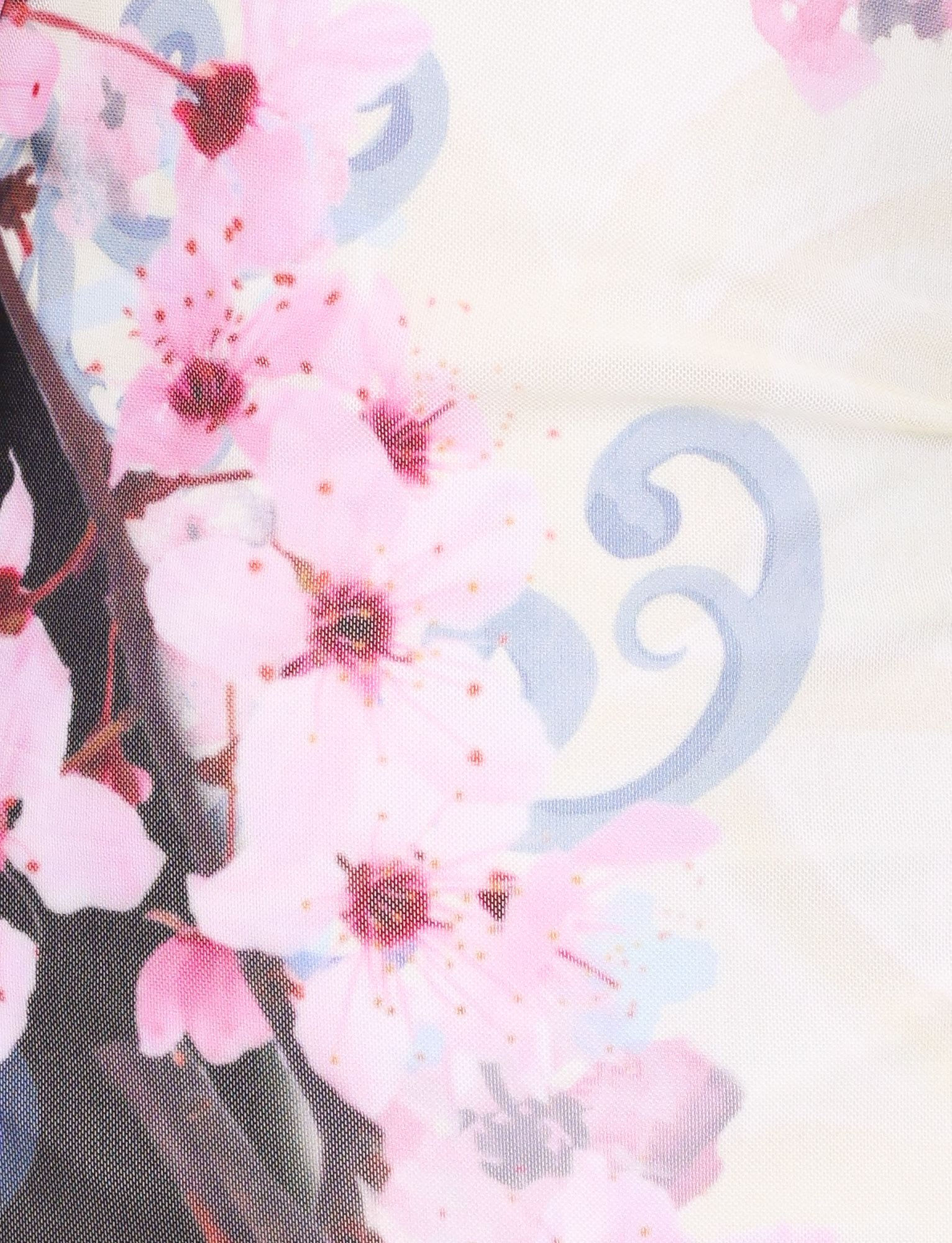 COLSON MESH MINI DRESS - MULTI : FLORAL : CHERRY BLOSSOM - Image 10