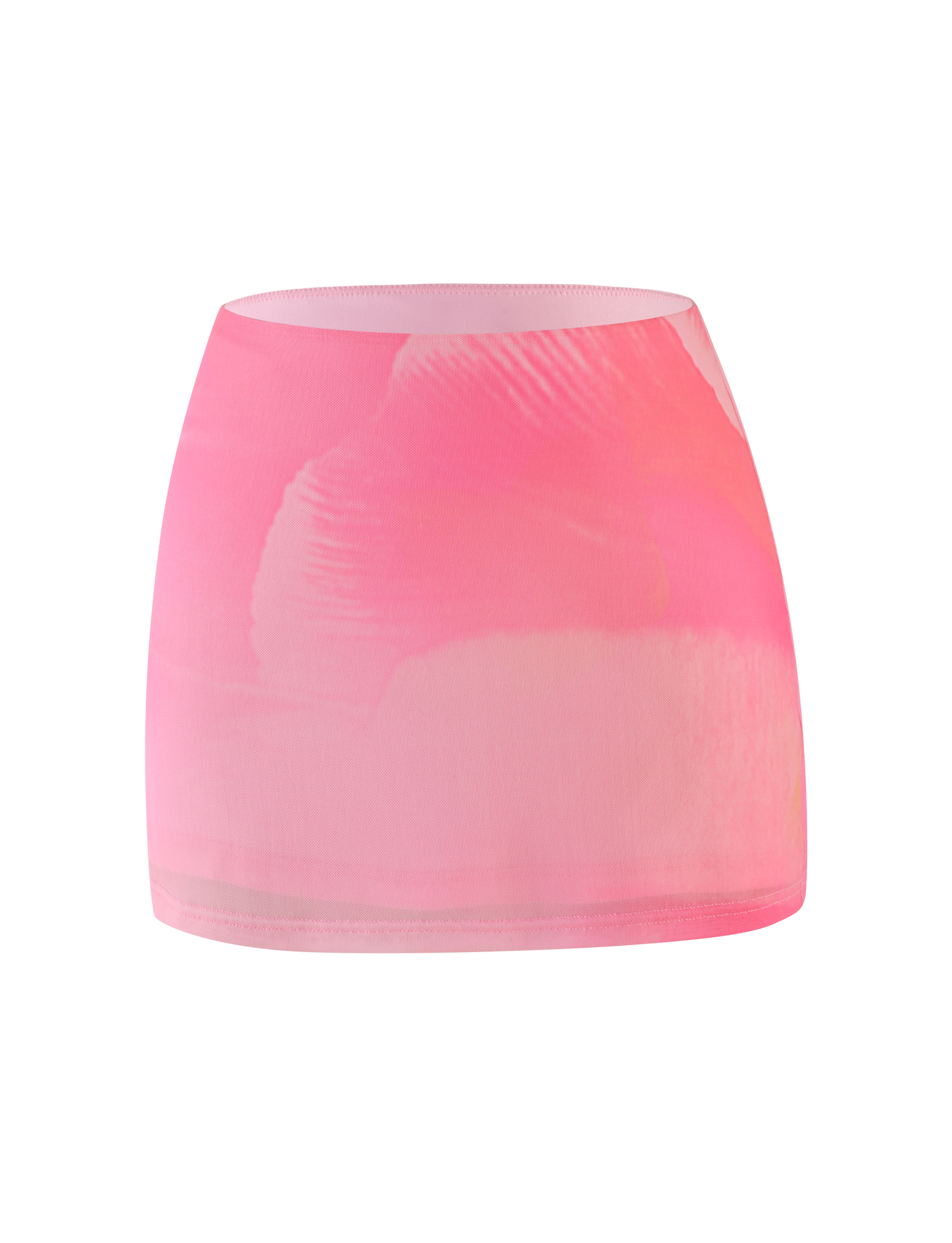 SARIAH MINI SKIRT - PINK : MACRO FLORAL : PINK BLOSSOM - Image 7