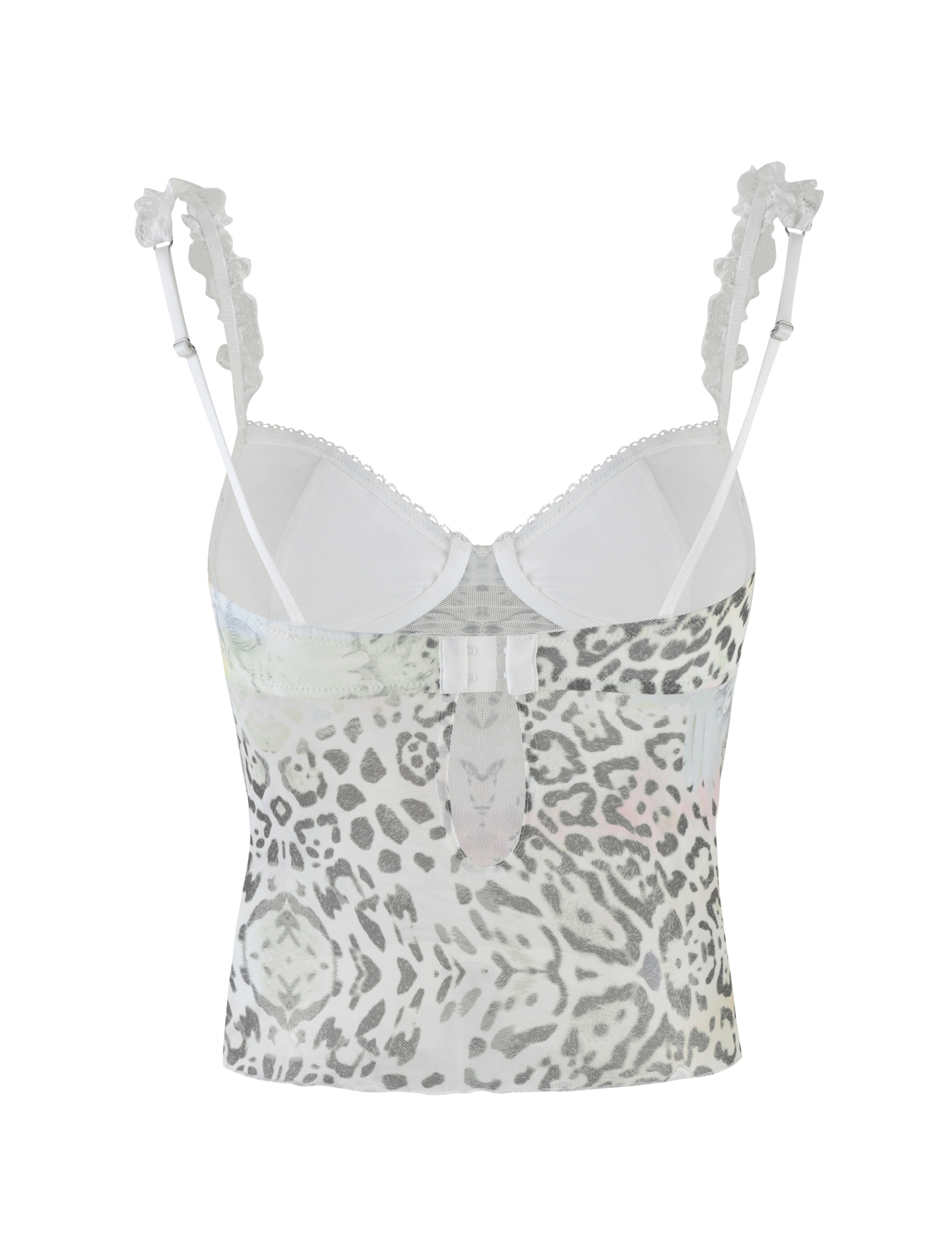 JOSEPHINE TOP - WHITE : ANIMAL : ANIMAL PRINT - Image 8