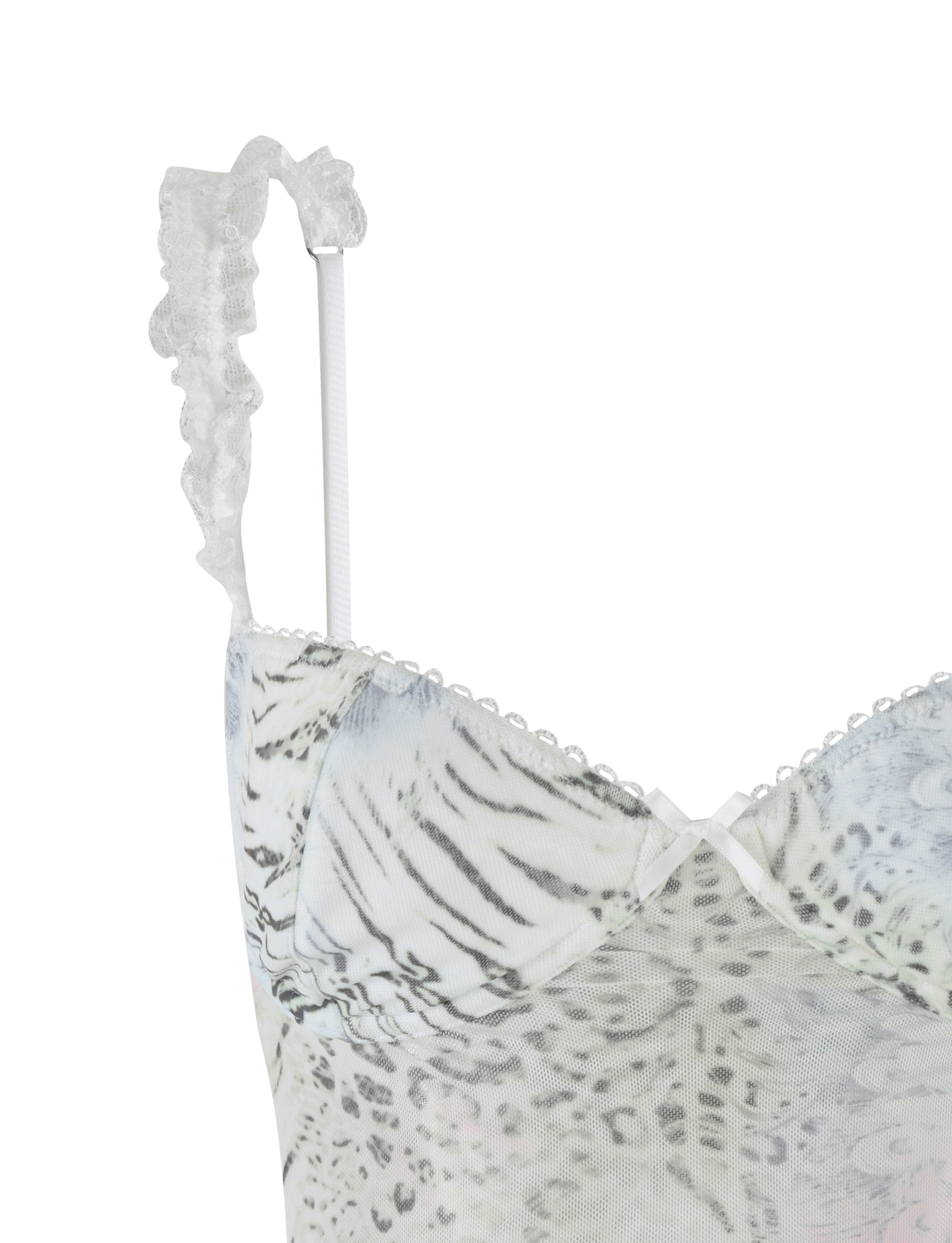 JOSEPHINE TOP - WHITE : ANIMAL : ANIMAL PRINT - Image 9