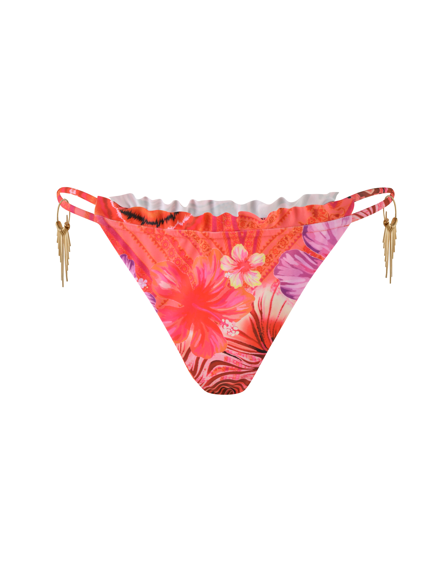 CIANA BIKINI 2PC BOTTOM - PINK : FLORAL : PINK TROPICAL - Image 7
