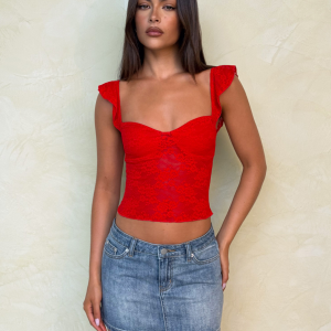 MICHAYLA MINI SKIRT - MID WASH
