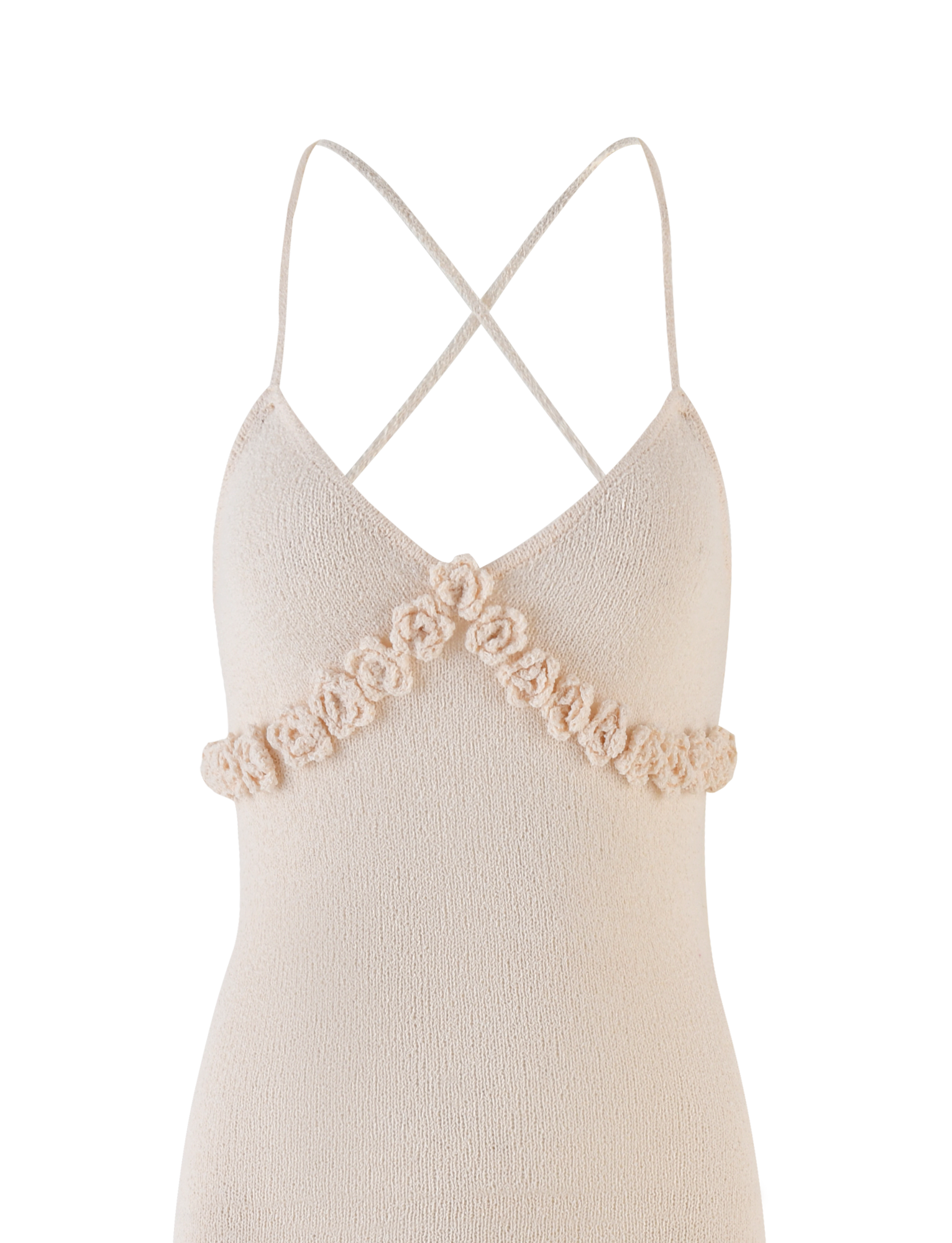 LAVELLE MAXI DRESS - WHITE : CREAM : CREAM - Image 9