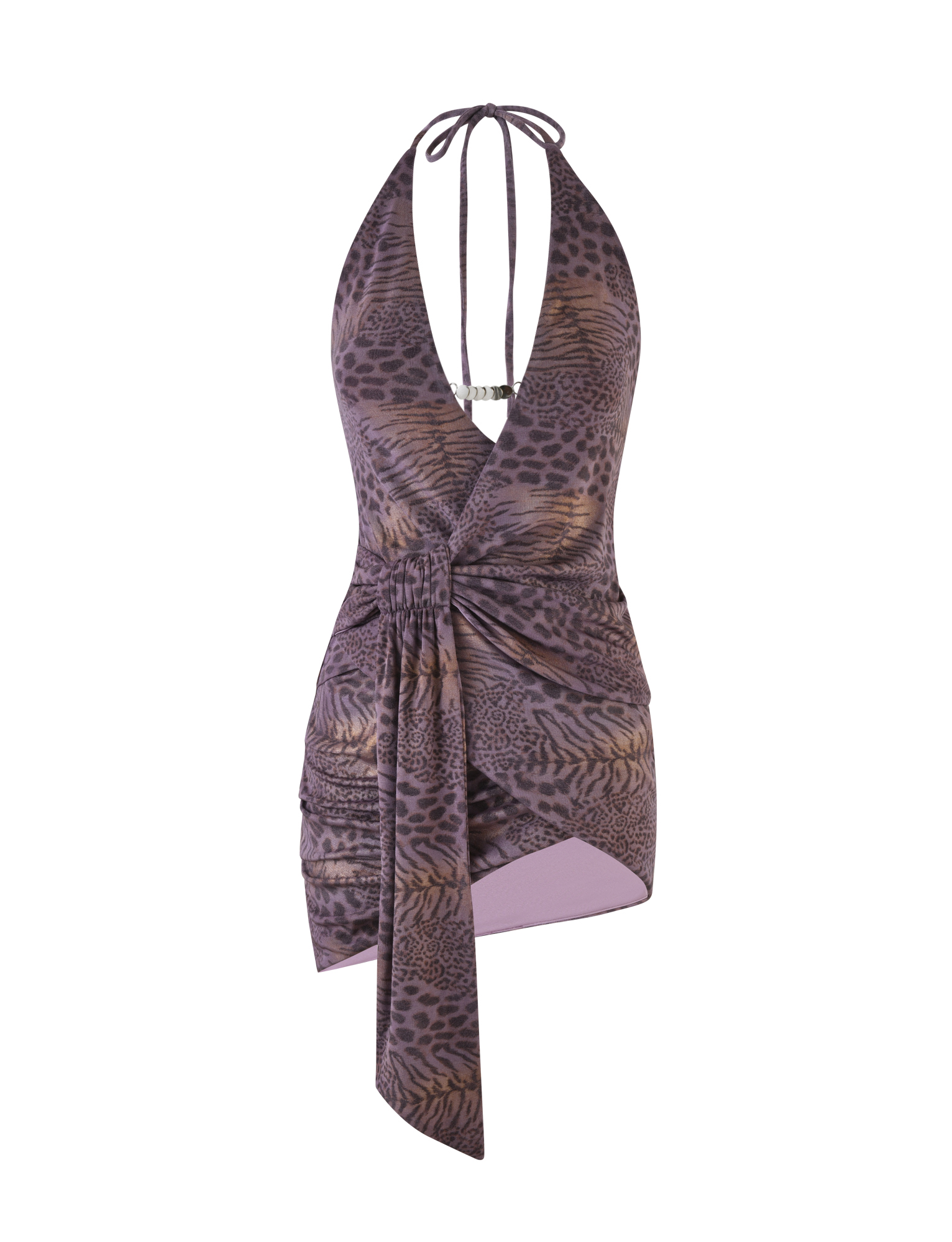 INDIGO MINI DRESS - PURPLE TIGER - Image 10