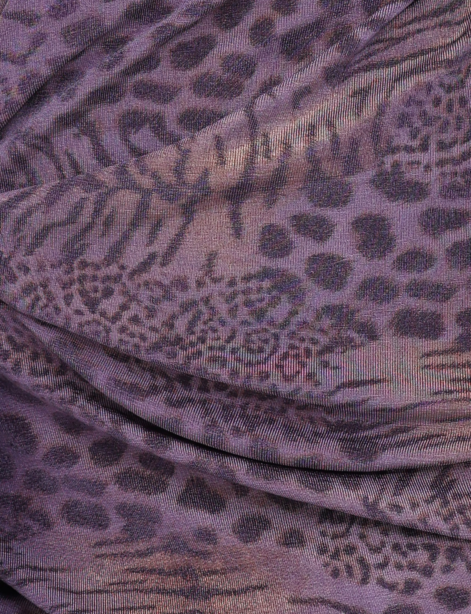 INDIGO MINI DRESS - PURPLE TIGER - Image 9