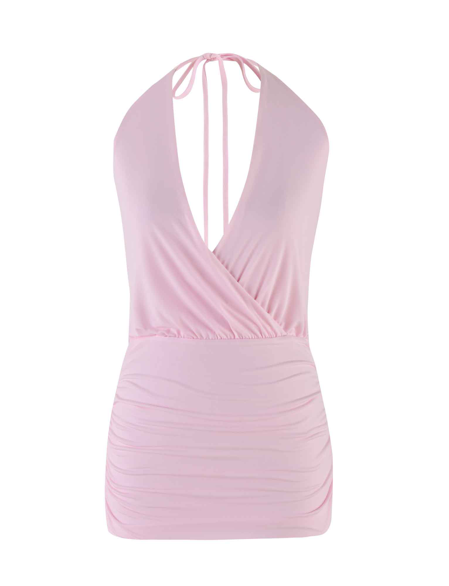 ANABELLE MINI DRESS - PINK : BABY PINK : BABY PINK - Image 6