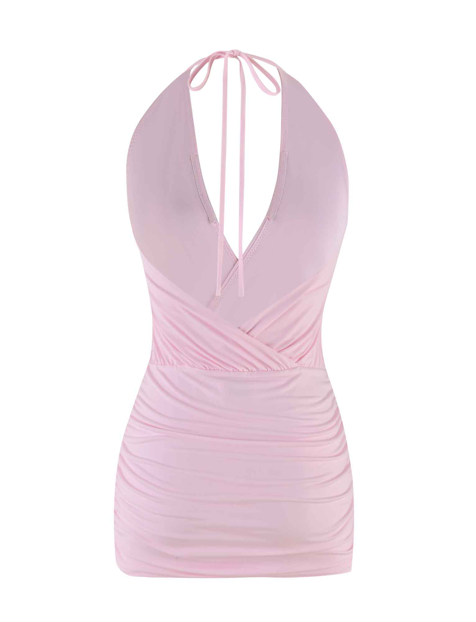 ANABELLE MINI DRESS - PINK : BABY PINK : BABY PINK - Image 7