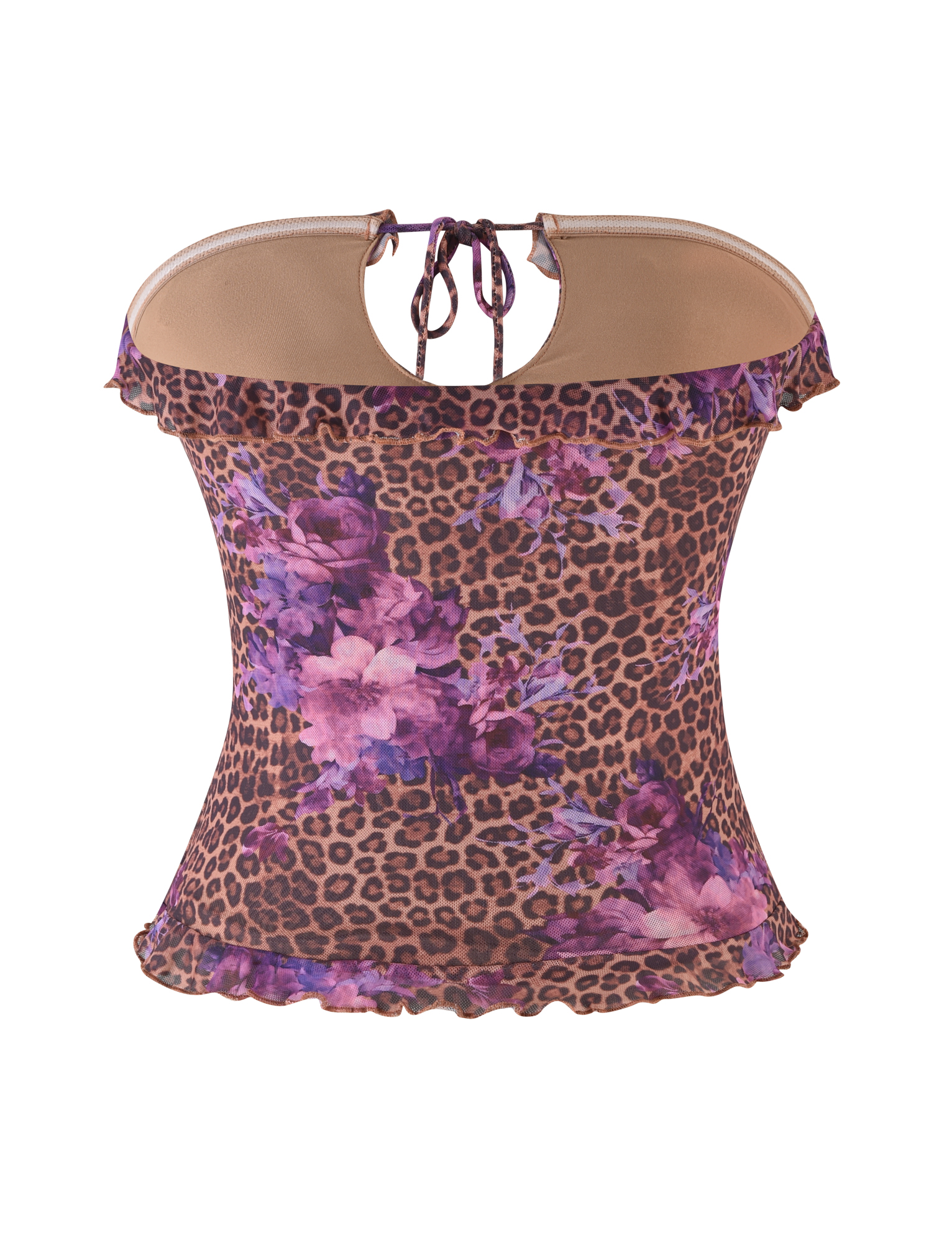 SIERA TOP - LEOPARD FLORAL - Image 9