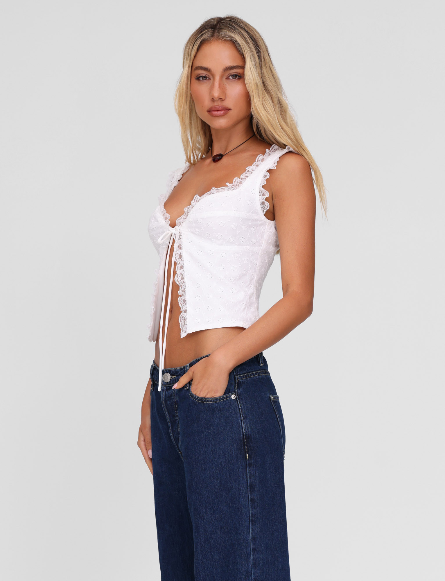 KYANA TOP - WHITE - Image 4