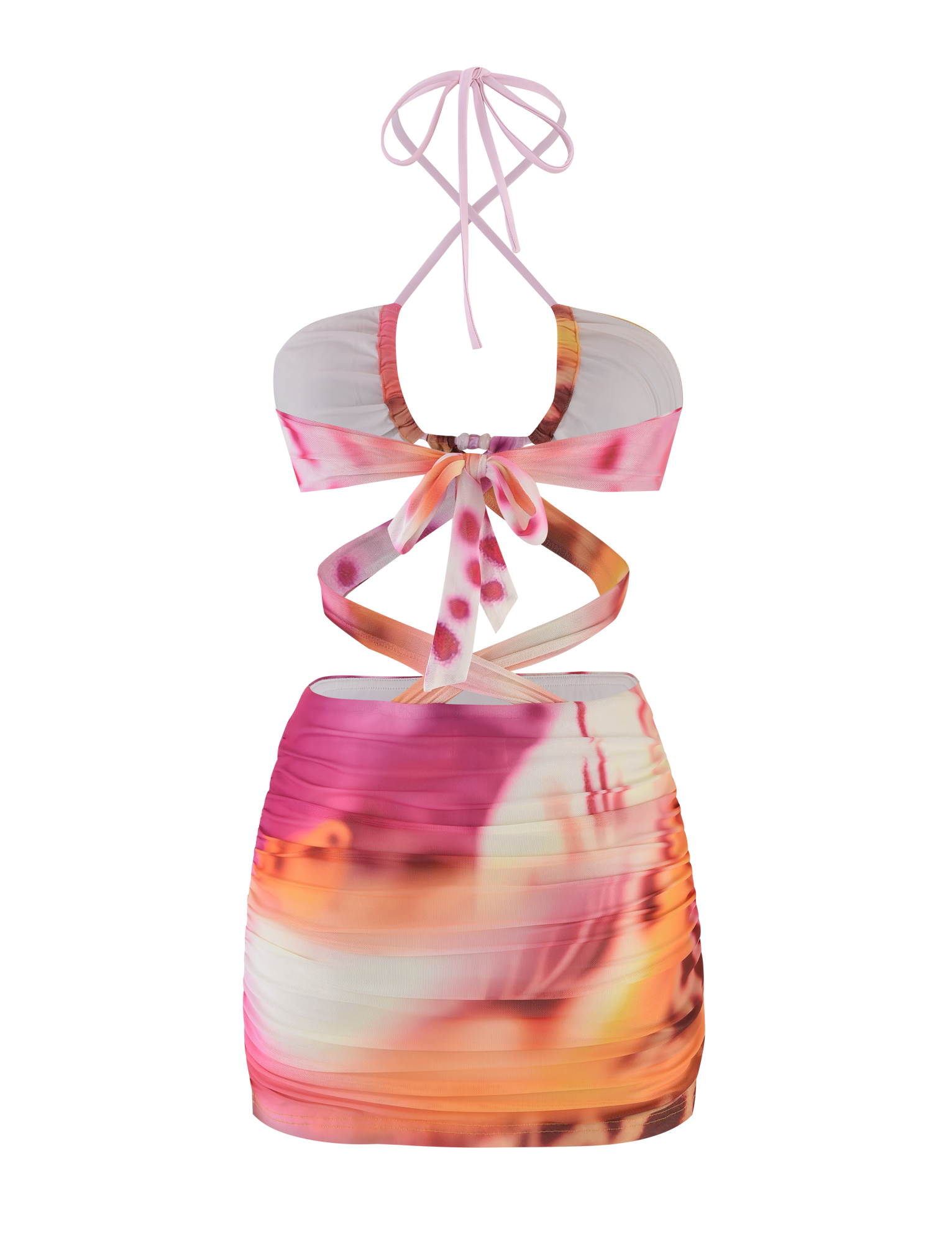 ZARIAH MINI DRESS - MACRO ORCHID - Image 6
