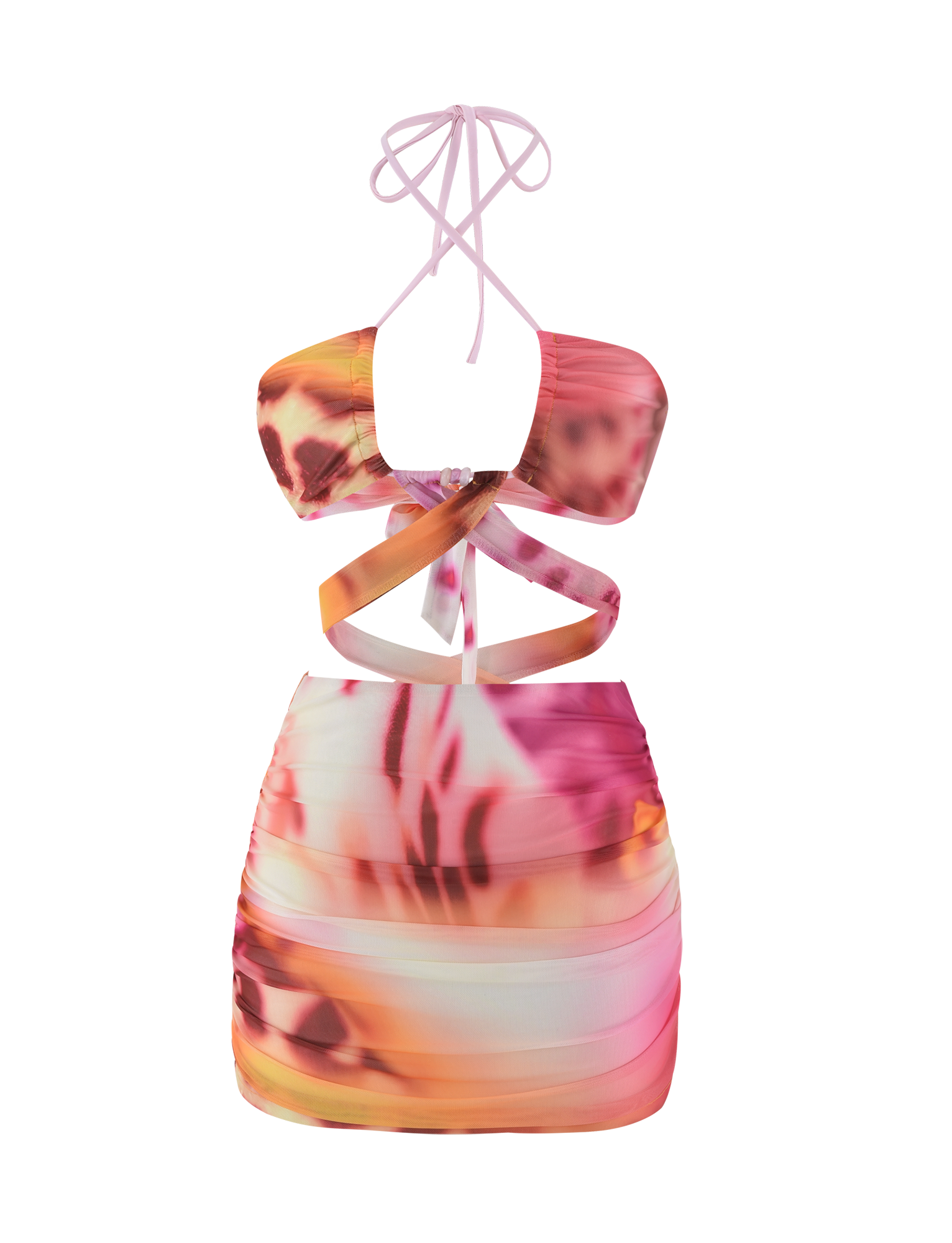 ZARIAH MINI DRESS - MACRO ORCHID - Image 5