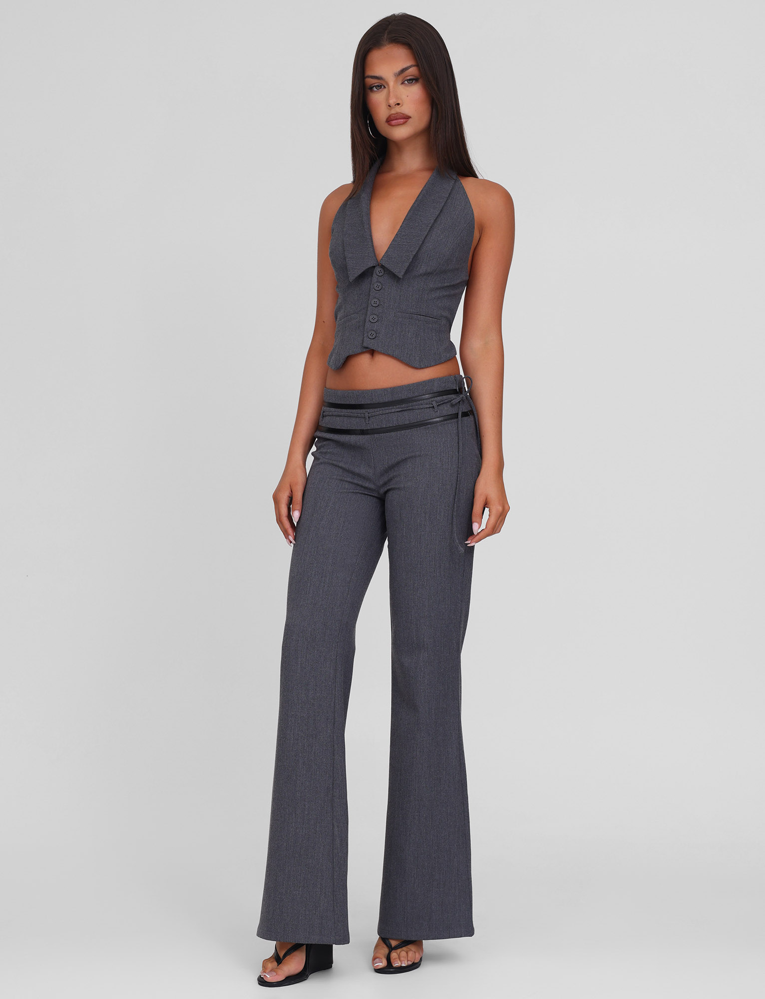 FEDRA PANT - GREY - Image 2