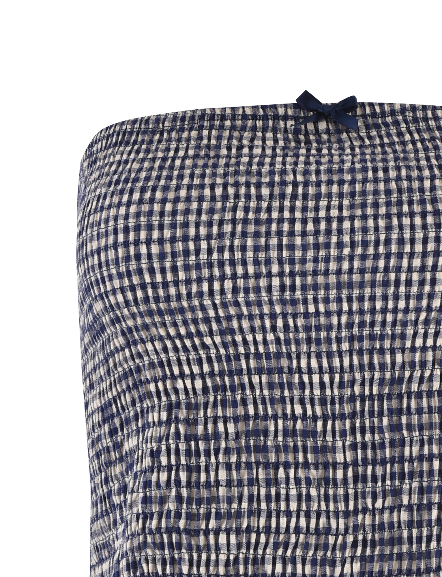 ERYNN TOP - NAVY GINGHAM - Image 6